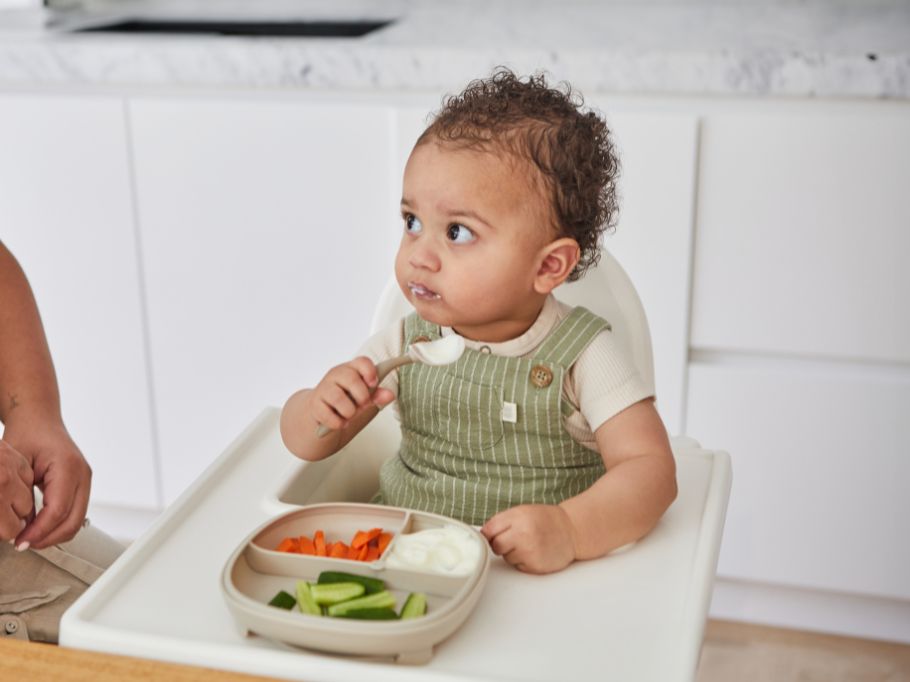 吸盤付き】ひっくり返らない離乳食ベビー食器はビーボックスがおすすめ 