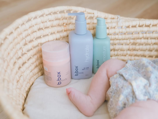 スキンケアアイテムが並んでいる画像