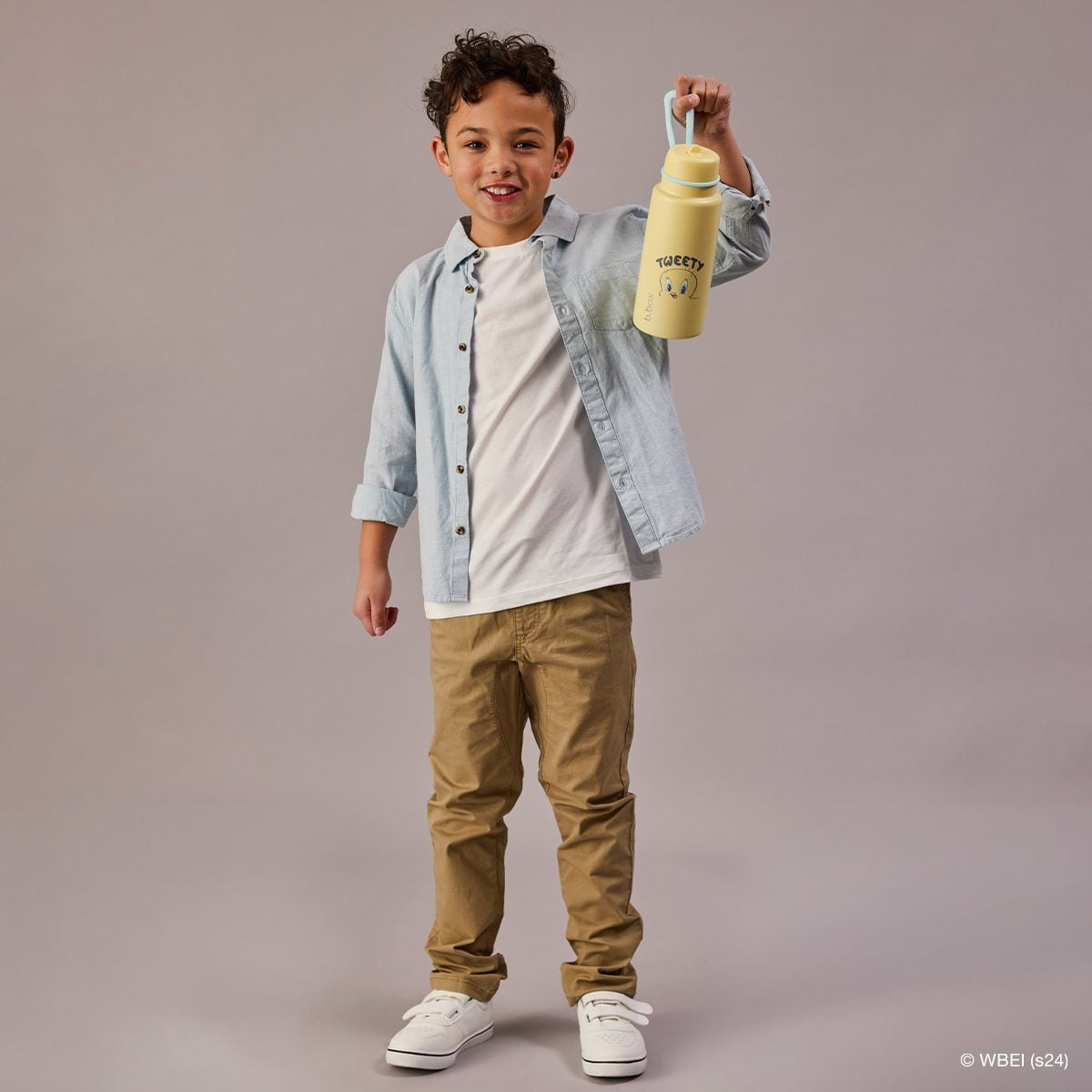 【New】フリップトップボトル 1L(ステンレス製水筒)/Warner Bros. Insulated Flip Top Bottle 1L - Looney Tunes by b.box