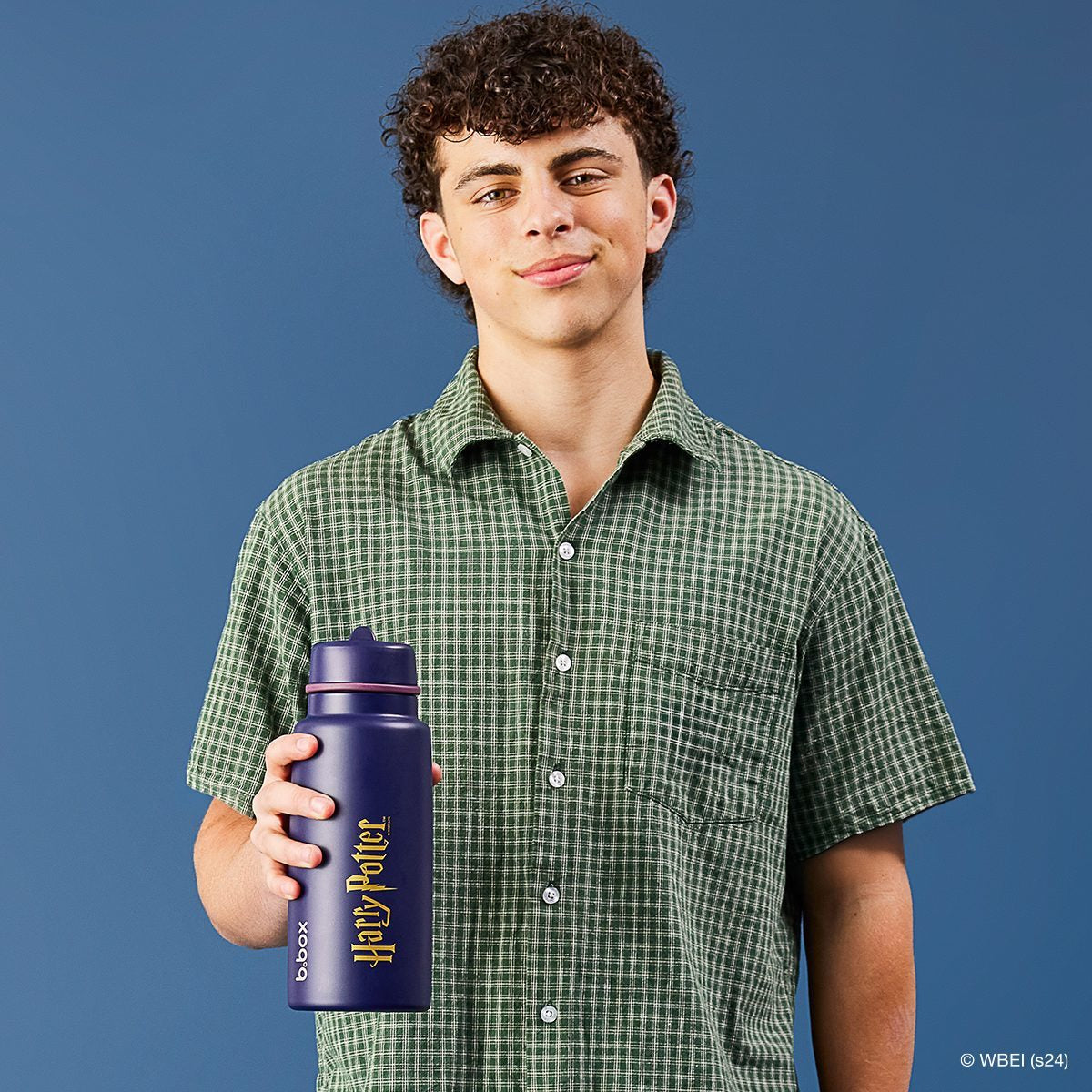 【New】ワーナー・ブラザースフリップトップボトル 1L(ステンレス製水筒)/Warner Bros. Insulated Flip Top Bottle 1L - Harry Potter by b.box