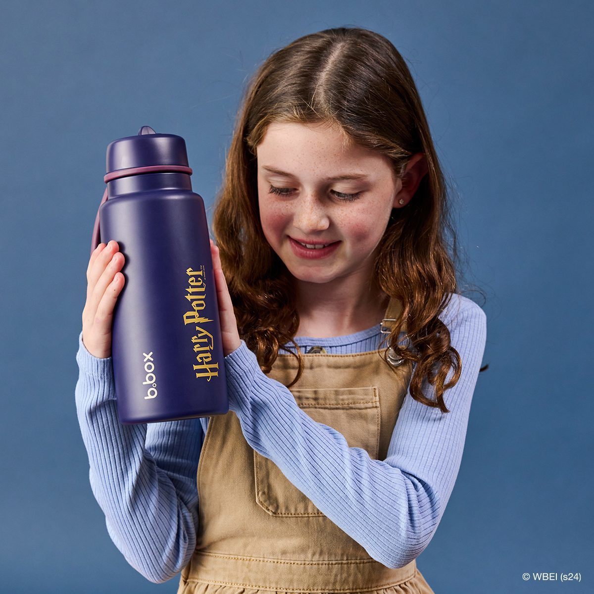 【New】ワーナー・ブラザースフリップトップボトル 1L(ステンレス製水筒)/Warner Bros. Insulated Flip Top Bottle 1L - Harry Potter by b.box
