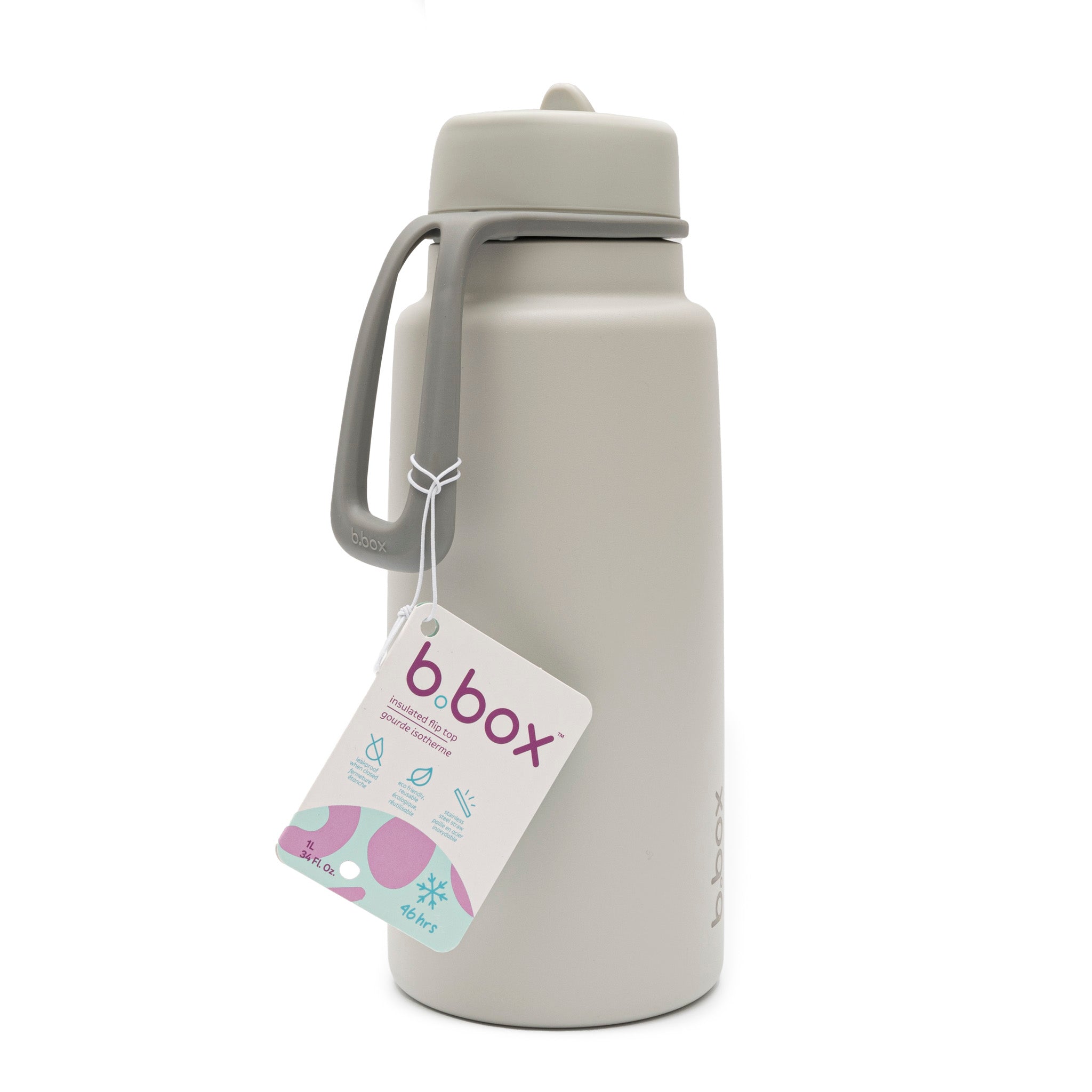 フリップトップボトル 1L(ステンレス製水筒)/Insulated Flip Top Bottle 1L - shadow