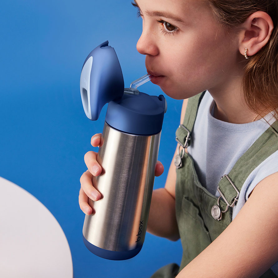 ステンレスドリンクボトル 500ml(ステンレス製水筒)/Insulated drink bottle 500ml - midnight