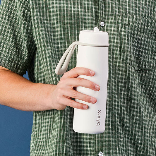 フリップトップボトル690ml(ステンレス製水筒)/ Insulated Flip Top Bottle 690ml - whiteout