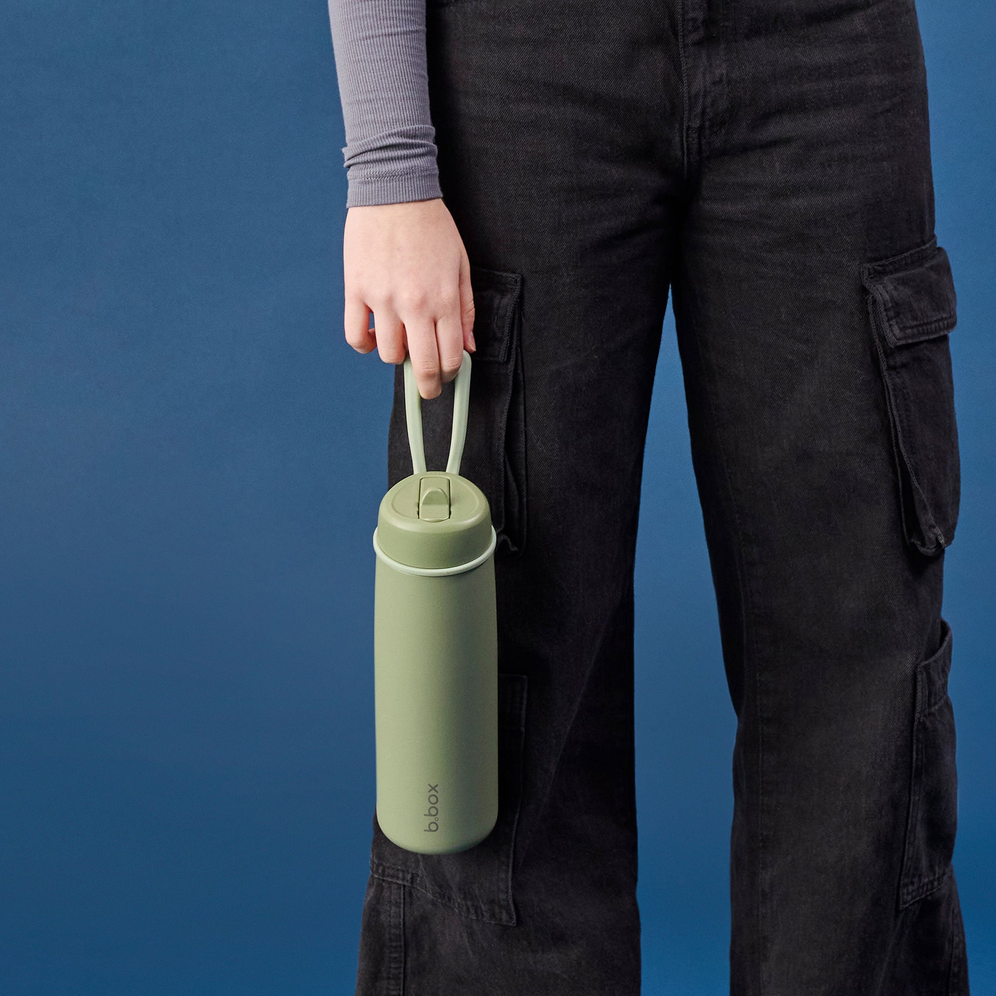 フリップトップボトル690ml(ステンレス製水筒)/ Insulated Flip Top Bottle 690ml - lagoon