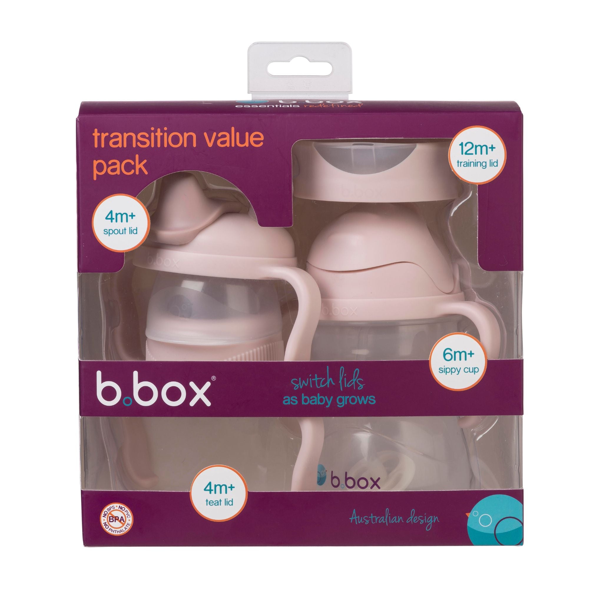 Transition value pack blushのパッケージ