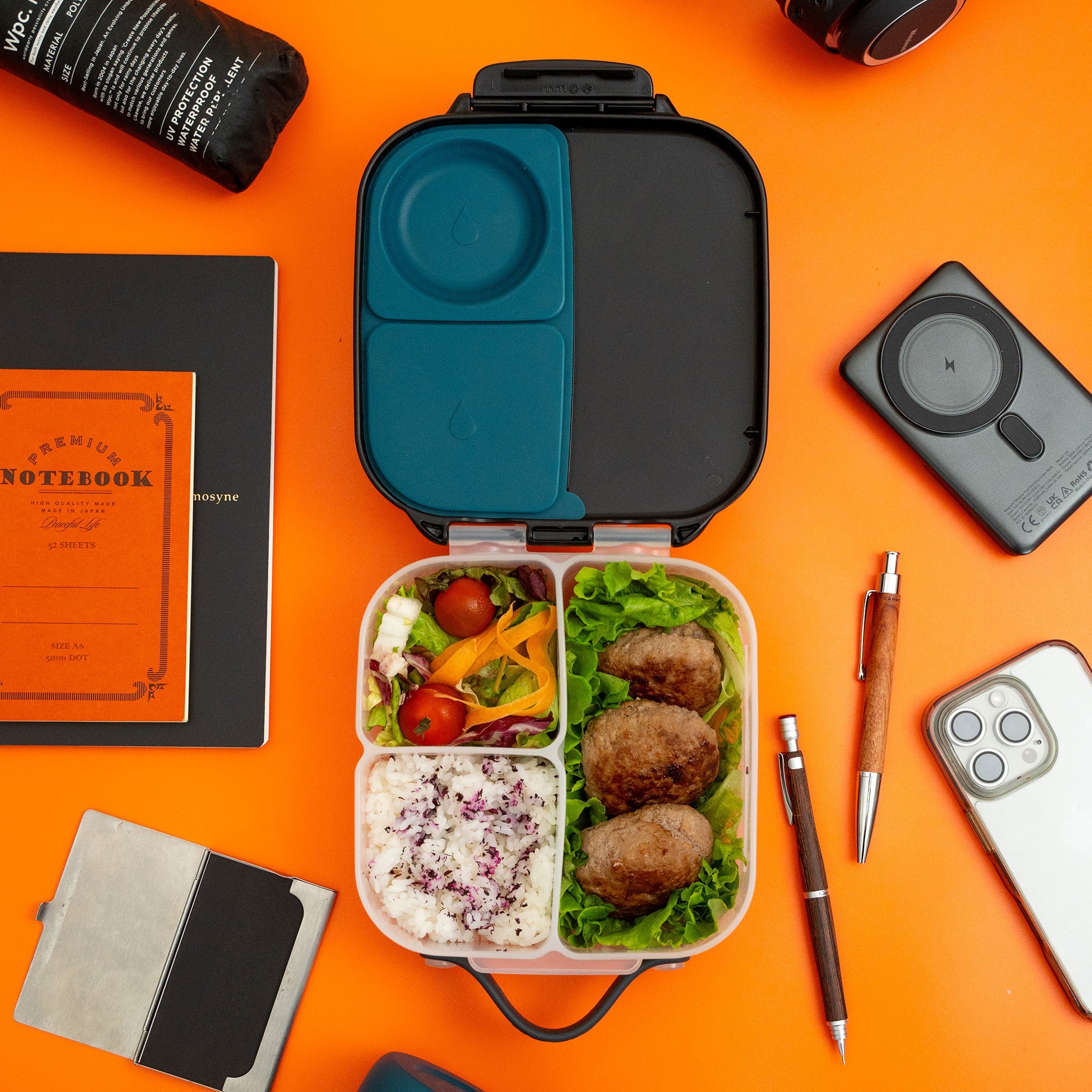 【New】ミニランチボックス(お弁当箱)/Mini Lunchbox - night vision