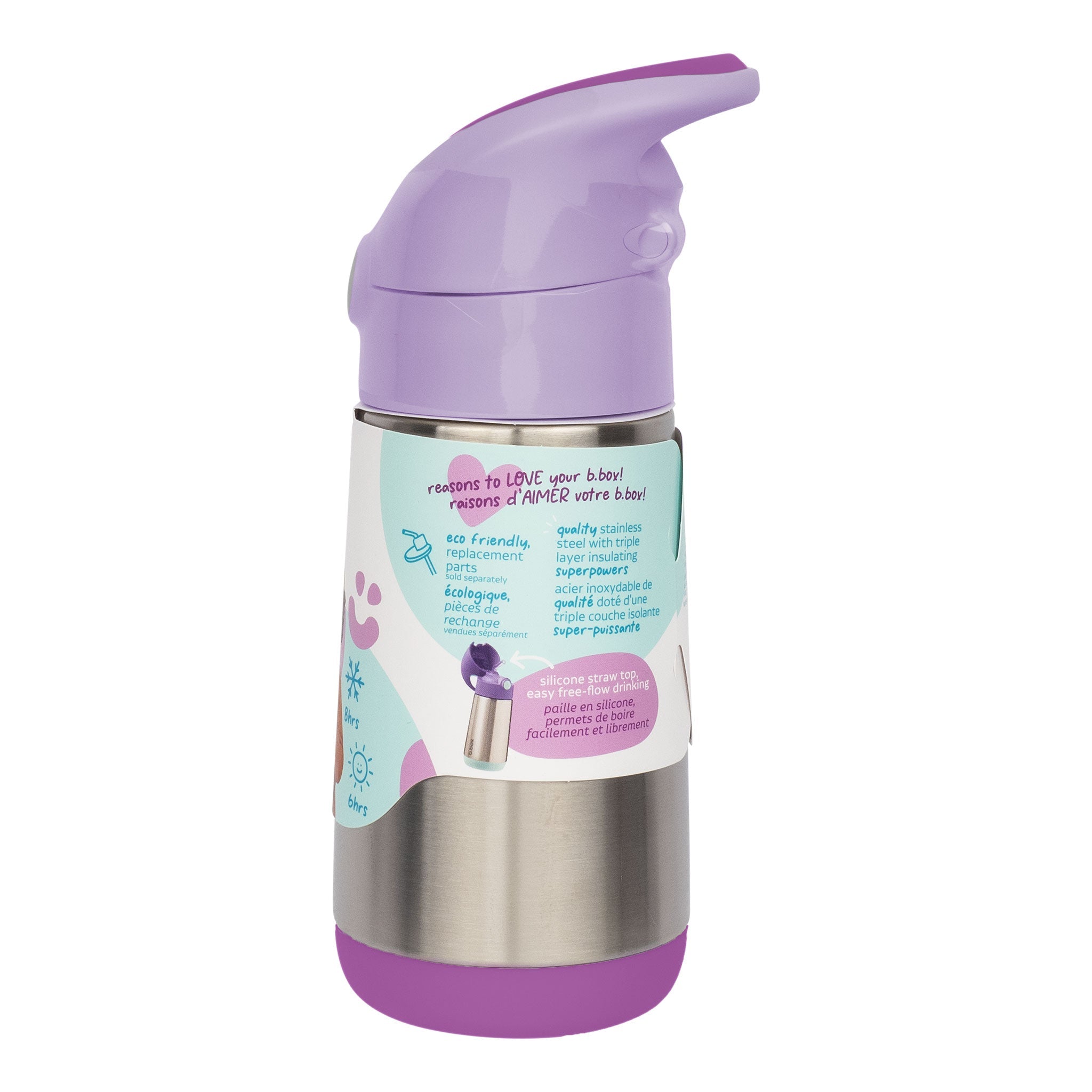 【New】ステンレスドリンクボトル 350ml(ステンレス製水筒)/Insulated drink bottle 350ml - sugar plum