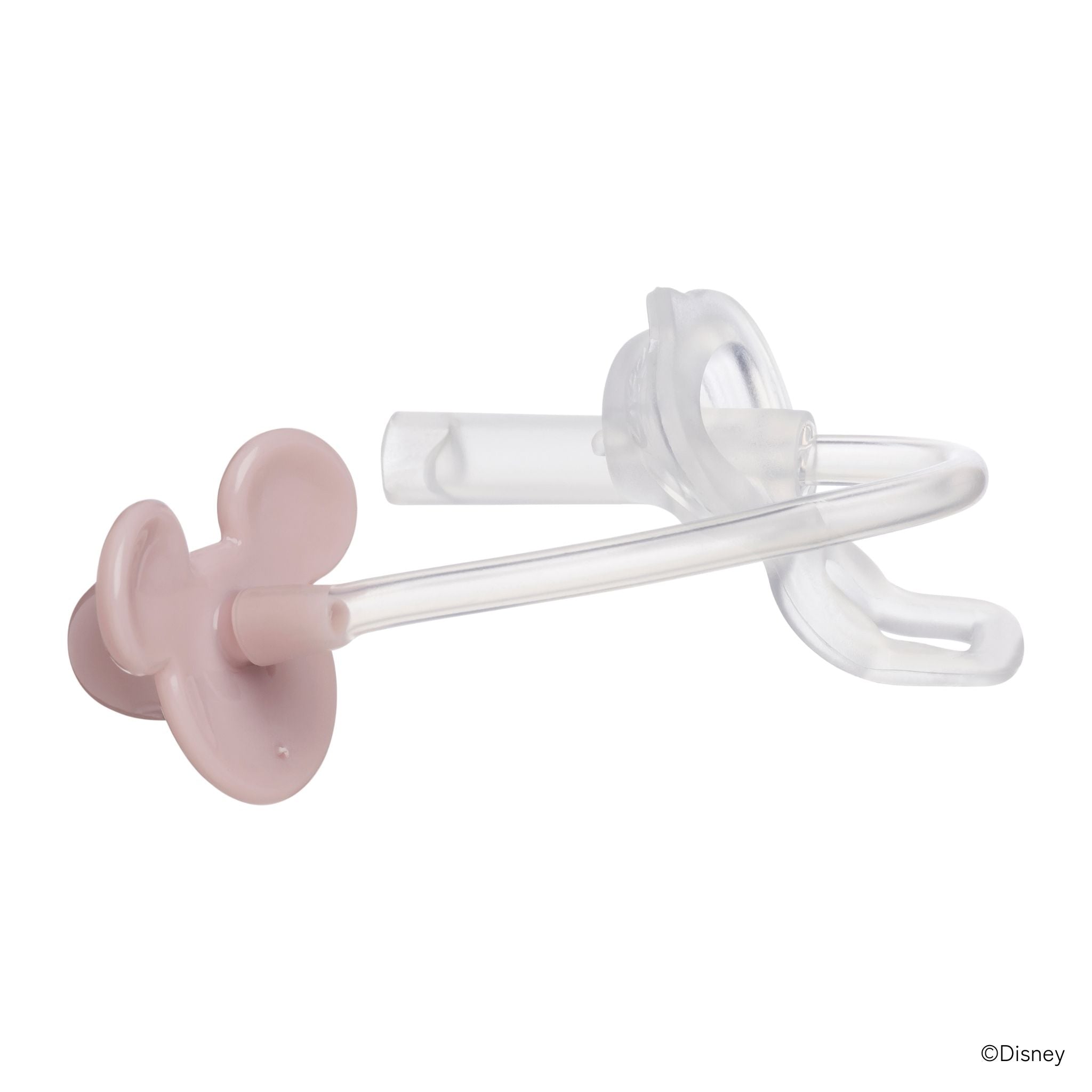 【New】シッピーカップ専用交換用ストローアンドクリーナーセット/Disney Sippy cup replacement straw pack - Minnie Soft