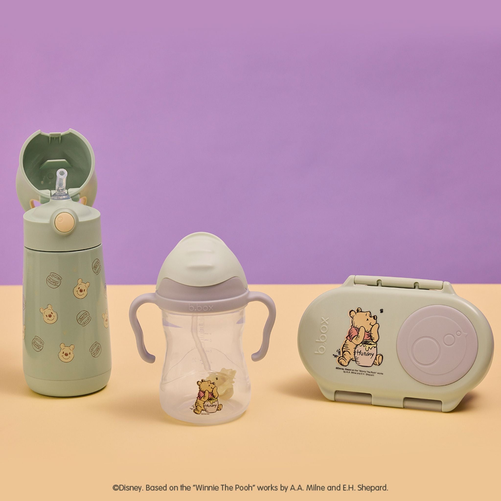 【発売開始前】ディズニースナックボックス(お弁当箱)Disney Snackbox - Winnie the Pooh