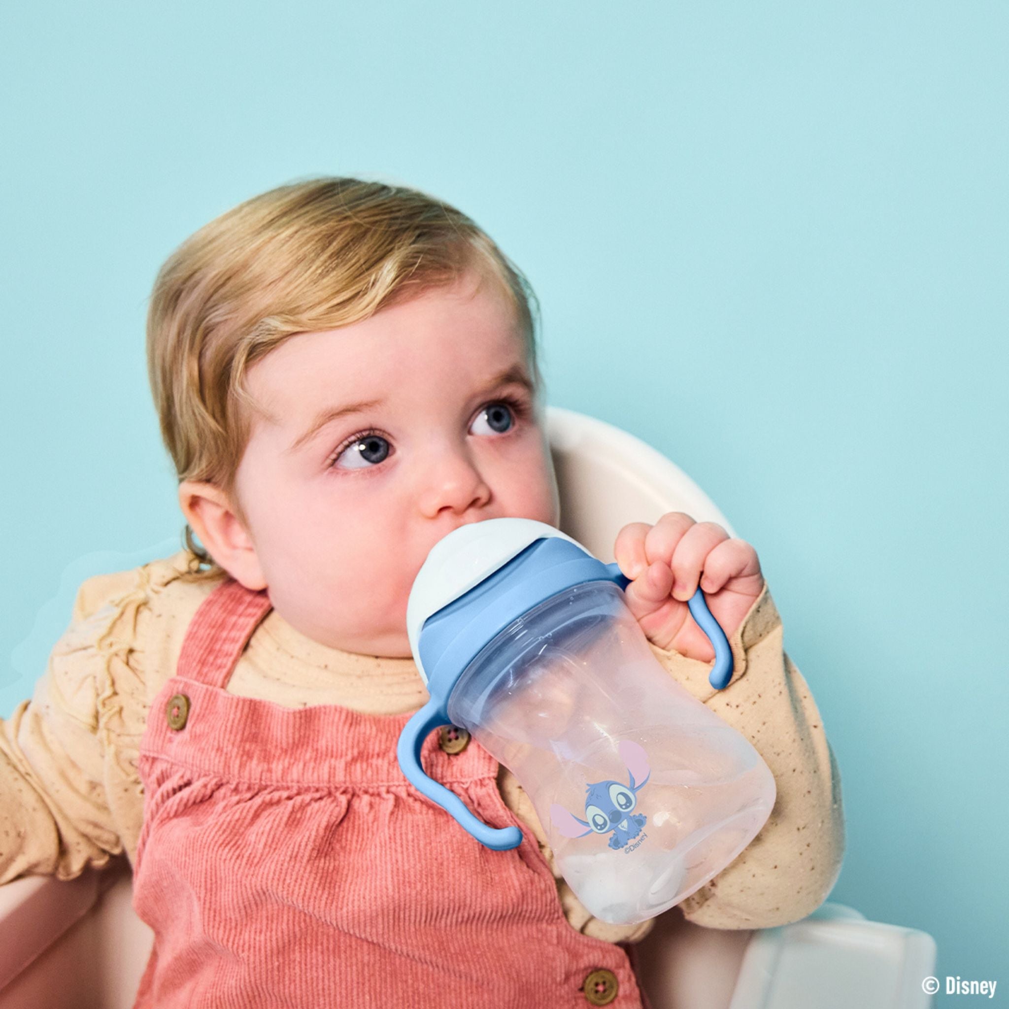 【New】ディズニーシッピーカップ(ストローマグ)/Disney Sippy cup - Stitch