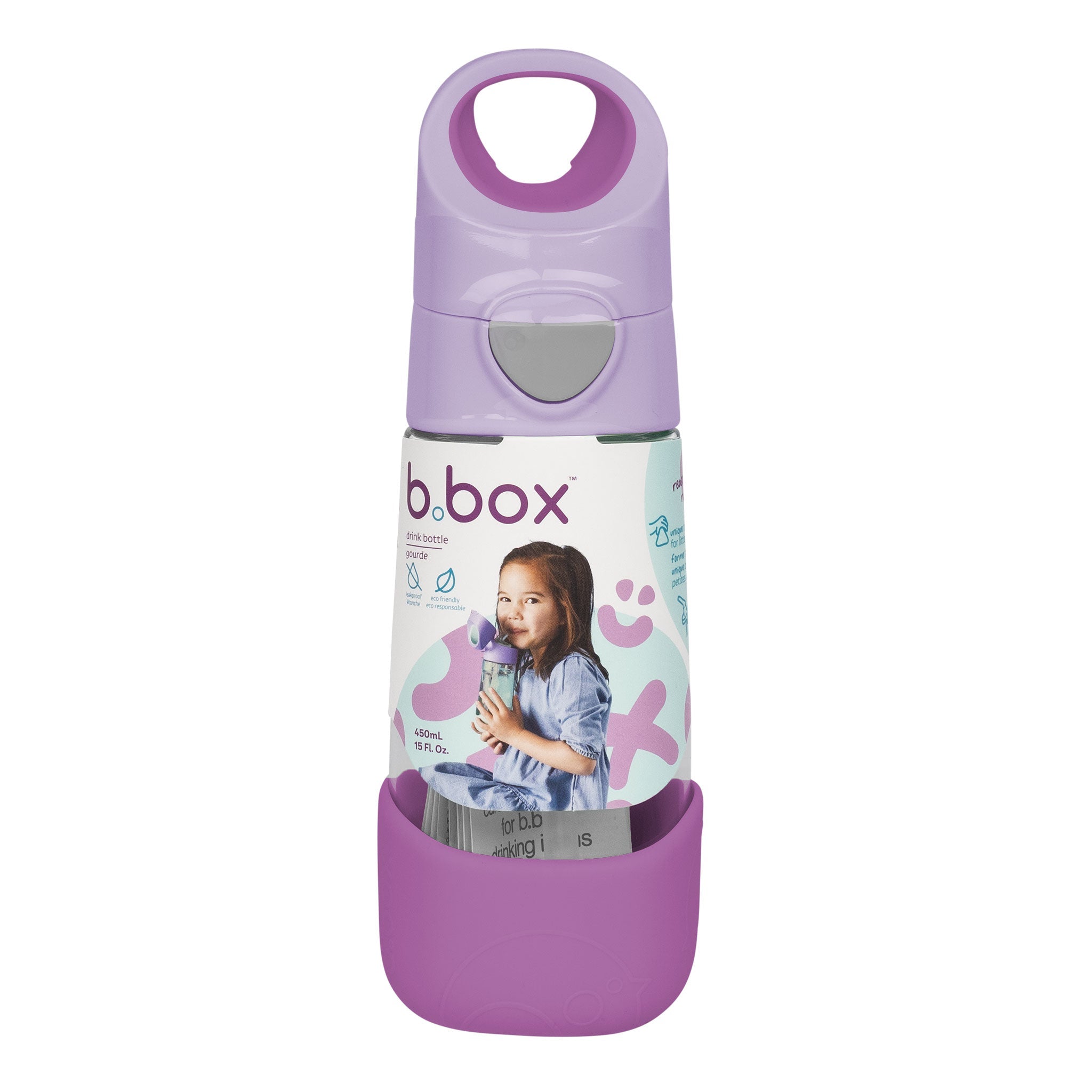 【New】トライタンドリンクボトル 450ml(プラスチック製水筒)/Tritan drink bottle 450ml - sugar plum