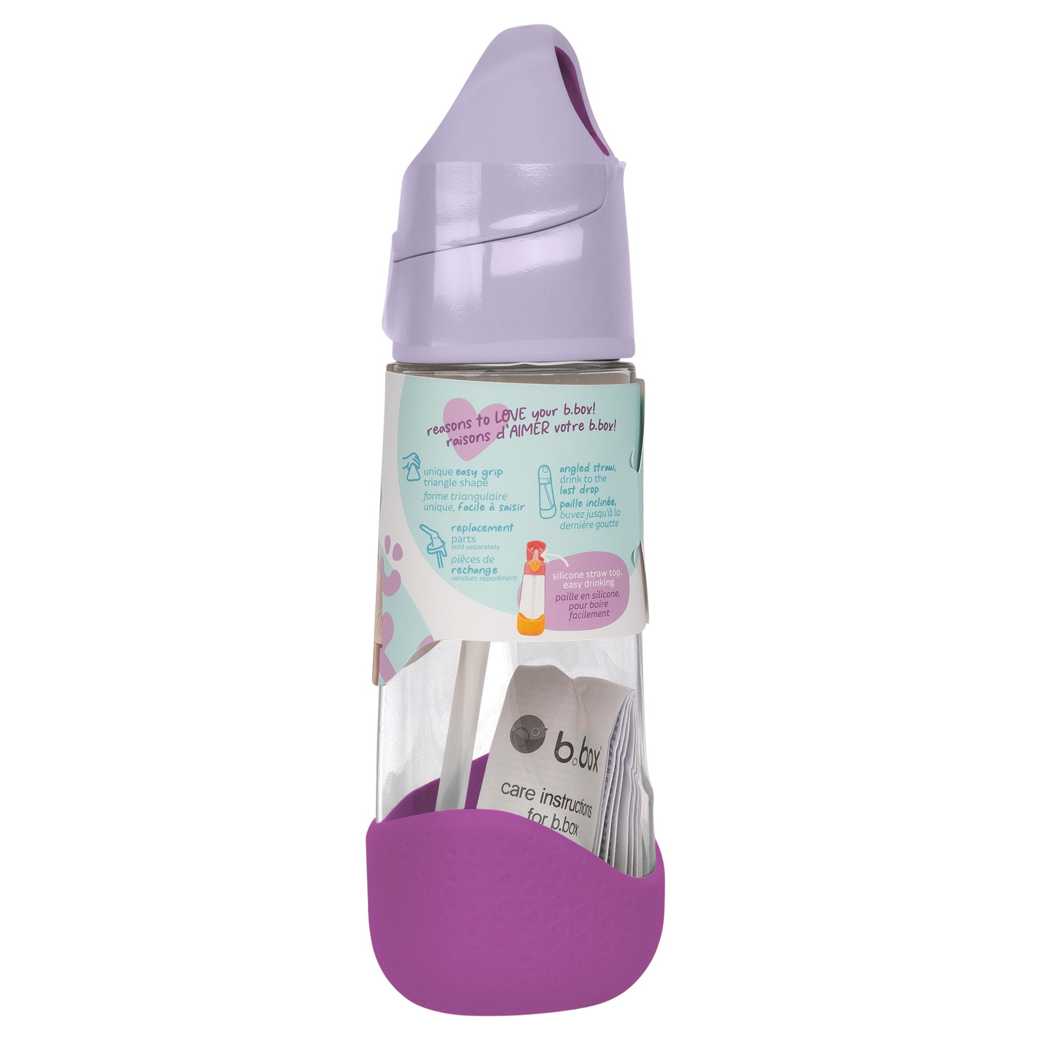 【New】トライタンドリンクボトル 600ml(プラスチック製水筒)/Tritan drink bottle 600ml - sugar plum