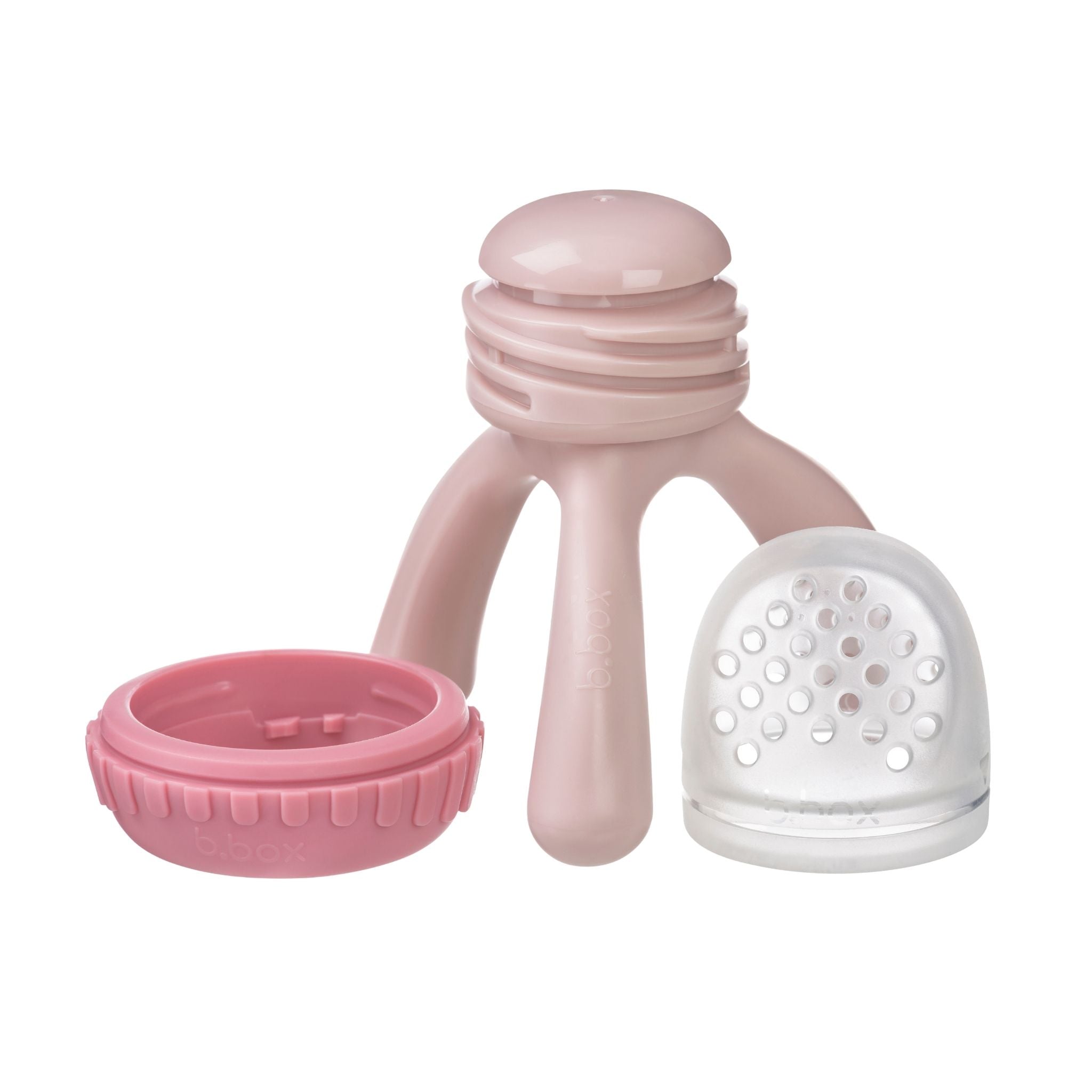 シリコンフレッシュフードフィーダー(離乳食フィーダー)/Silicone Fresh Food Feeder - blush