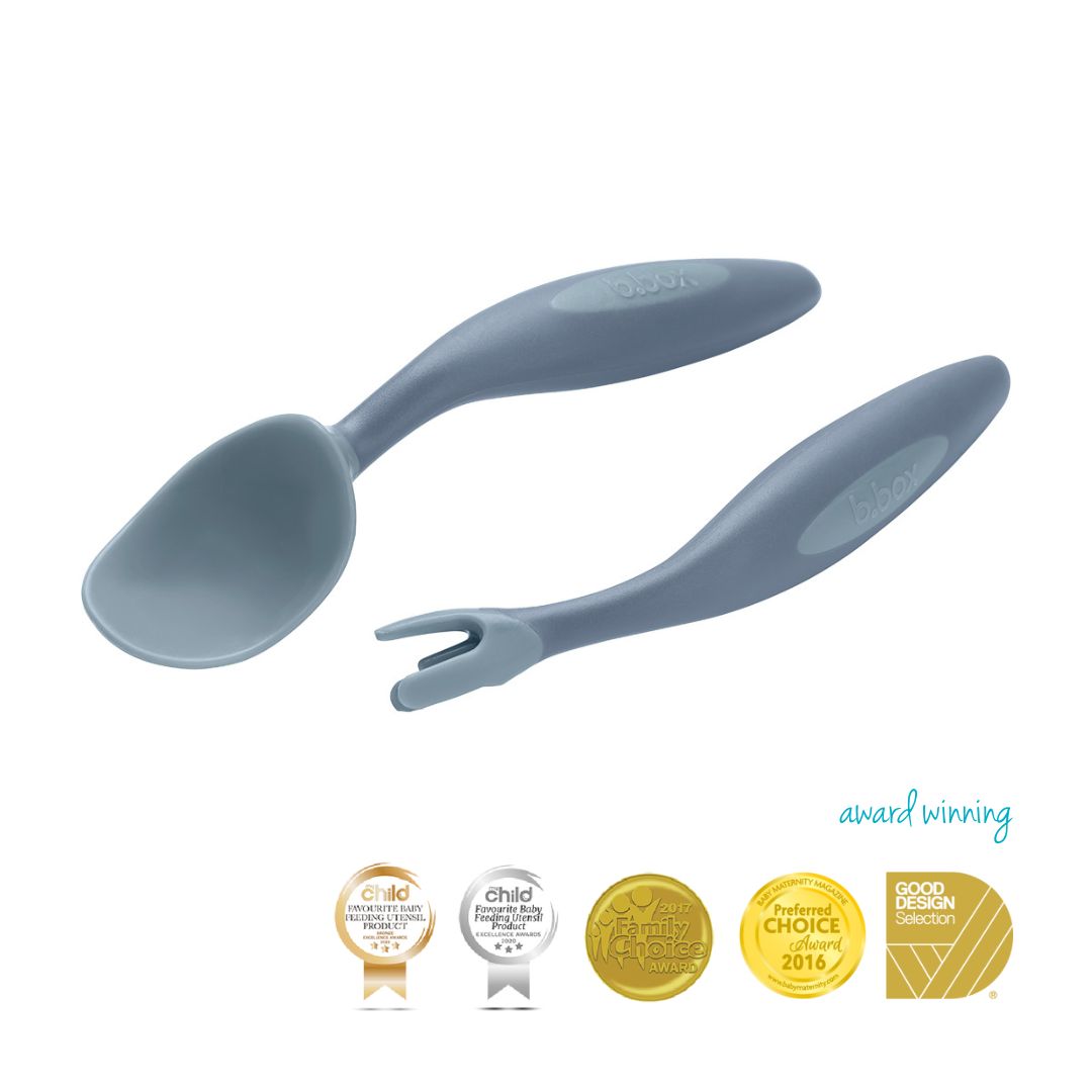 【New】カトラリーセット/Toddler cutlery set - ocean