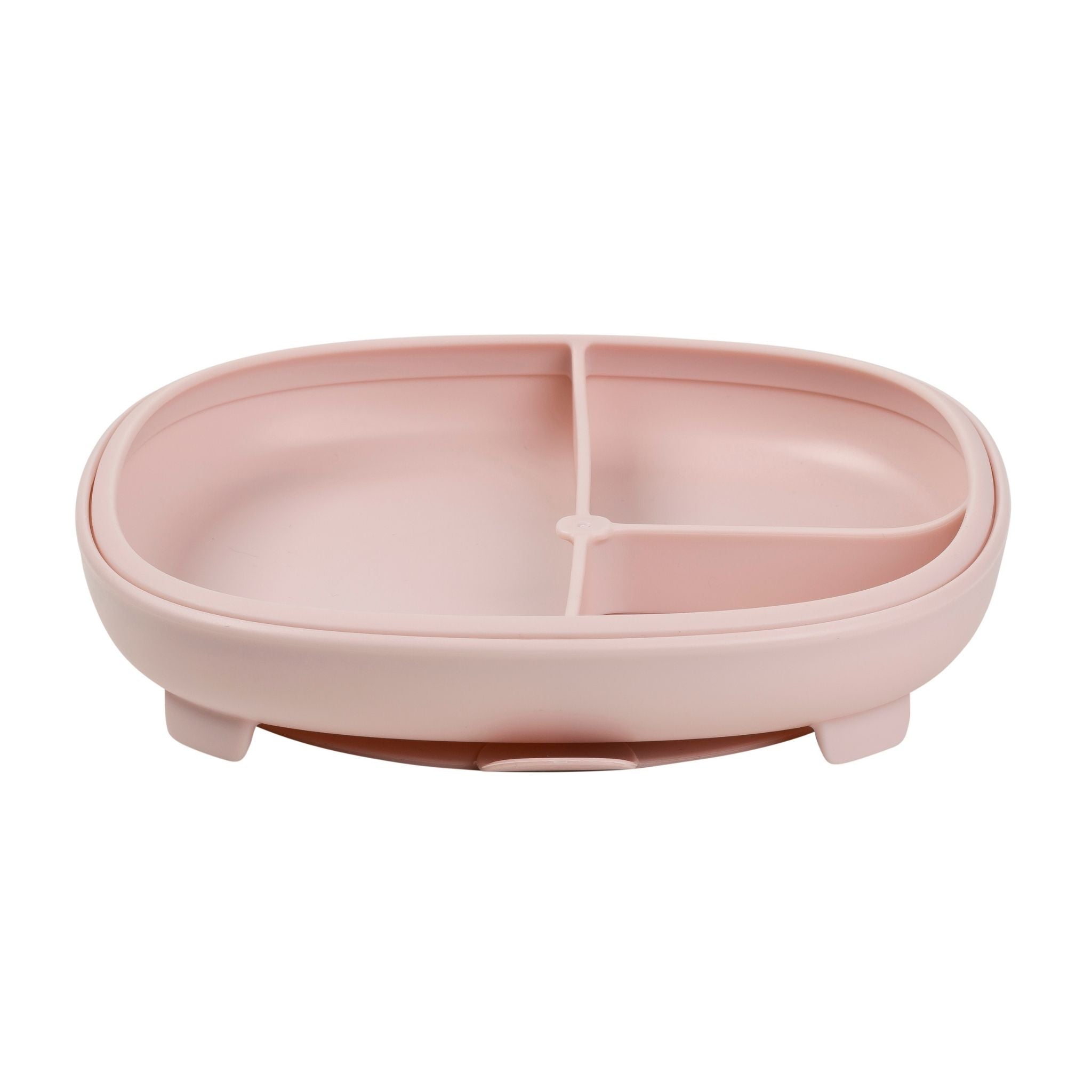 仕切りのとれる吸盤つきお食事プレート blush