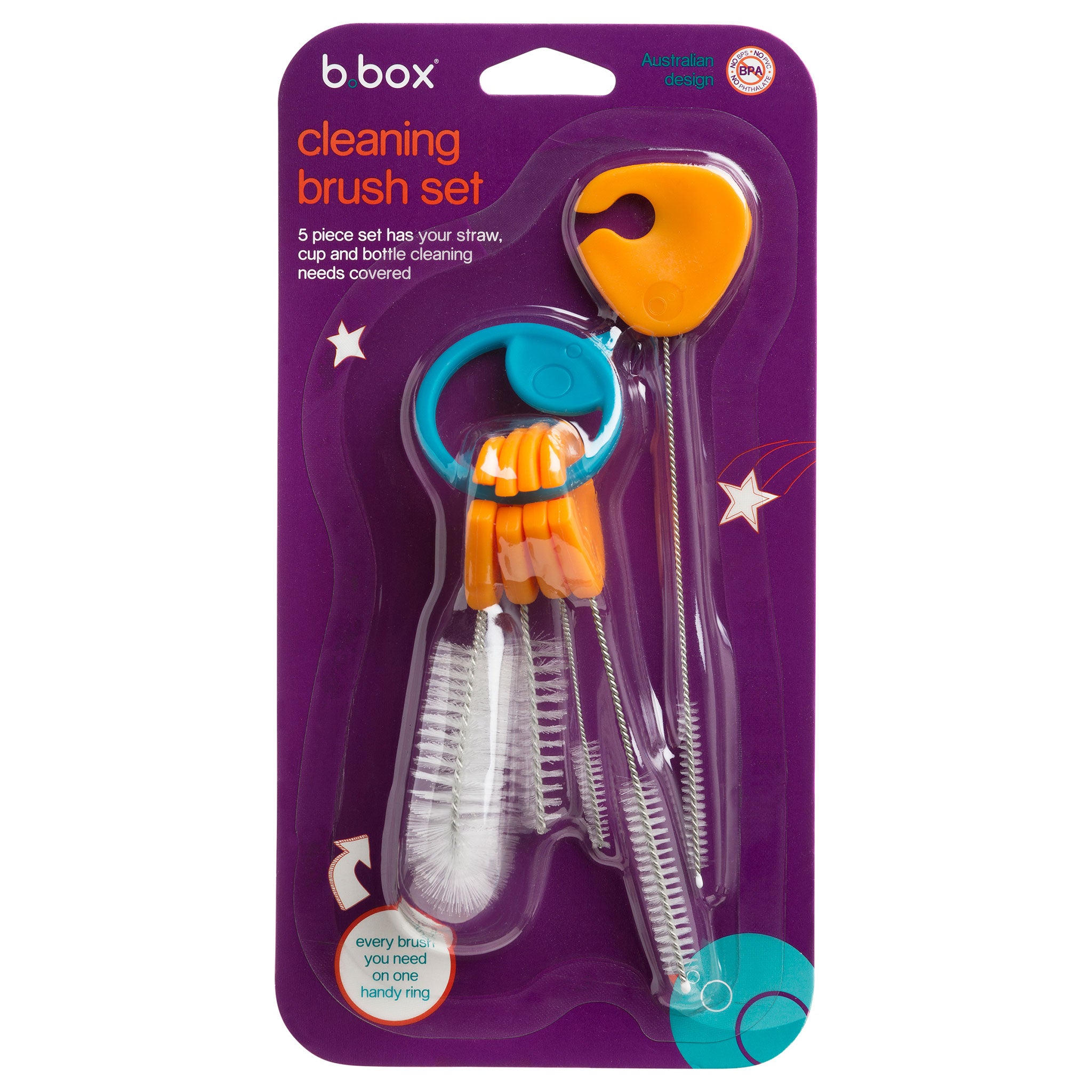 クリーニングブラシセット(シッピーカップO-ring取り外しアイテム付き)/Cleaning brush set