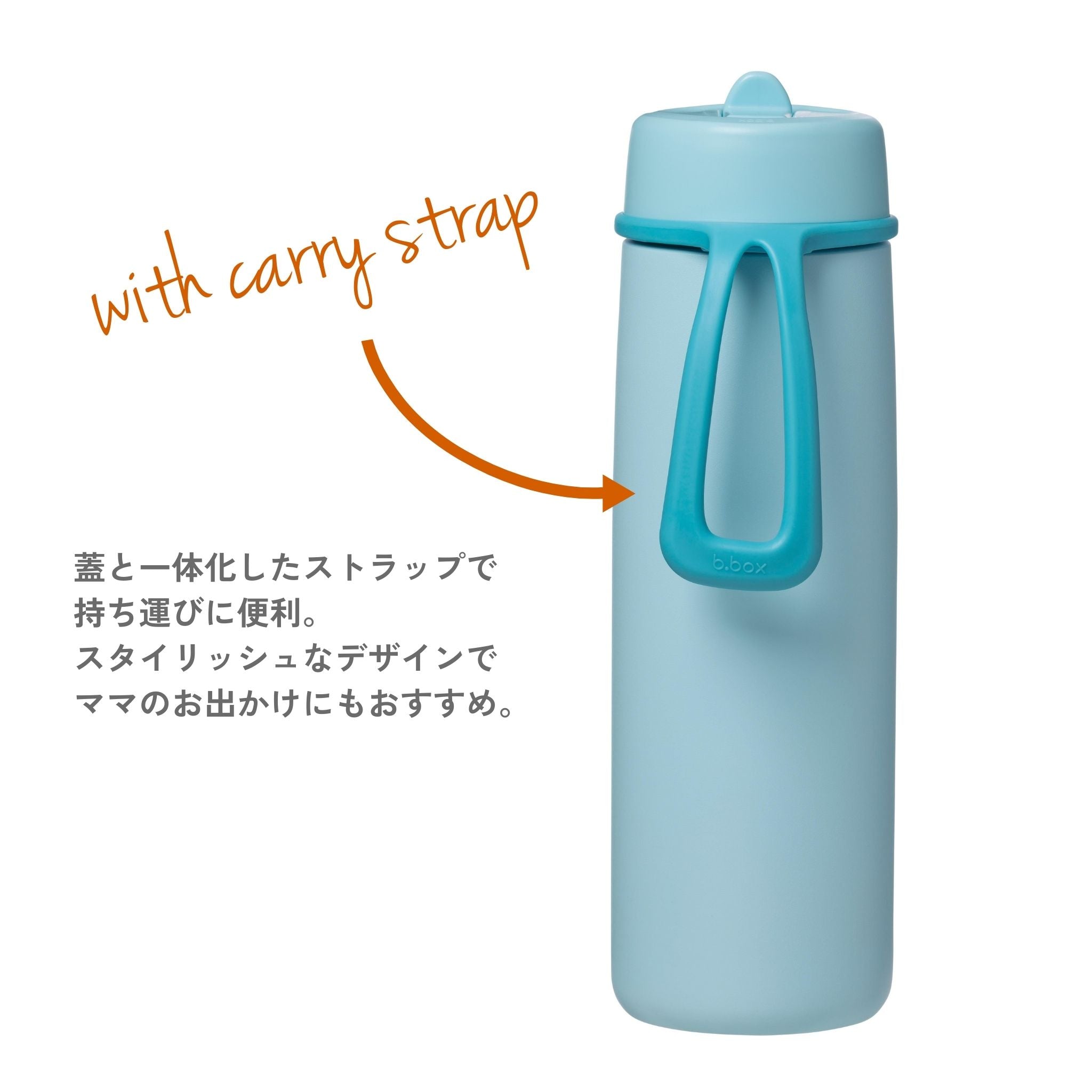 フリップトップボトル690ml(ステンレス製水筒)/ Insulated Flip Top Bottle 690ml - lagoon