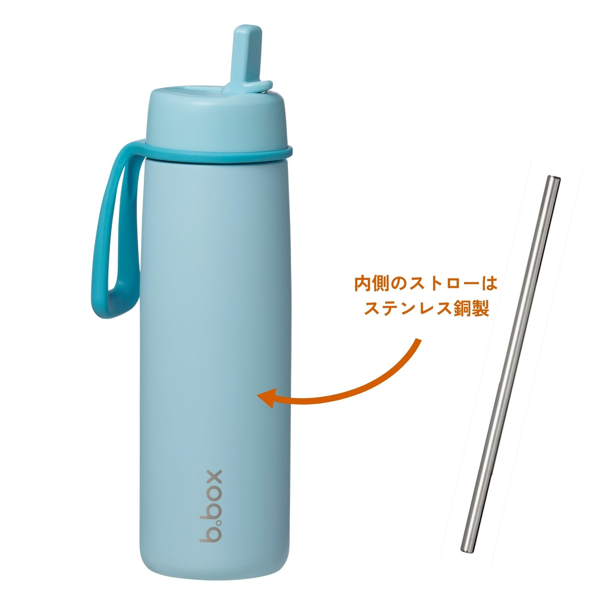 フリップトップボトル690ml(ステンレス製水筒)/ Insulated Flip Top Bottle 690ml - lagoon