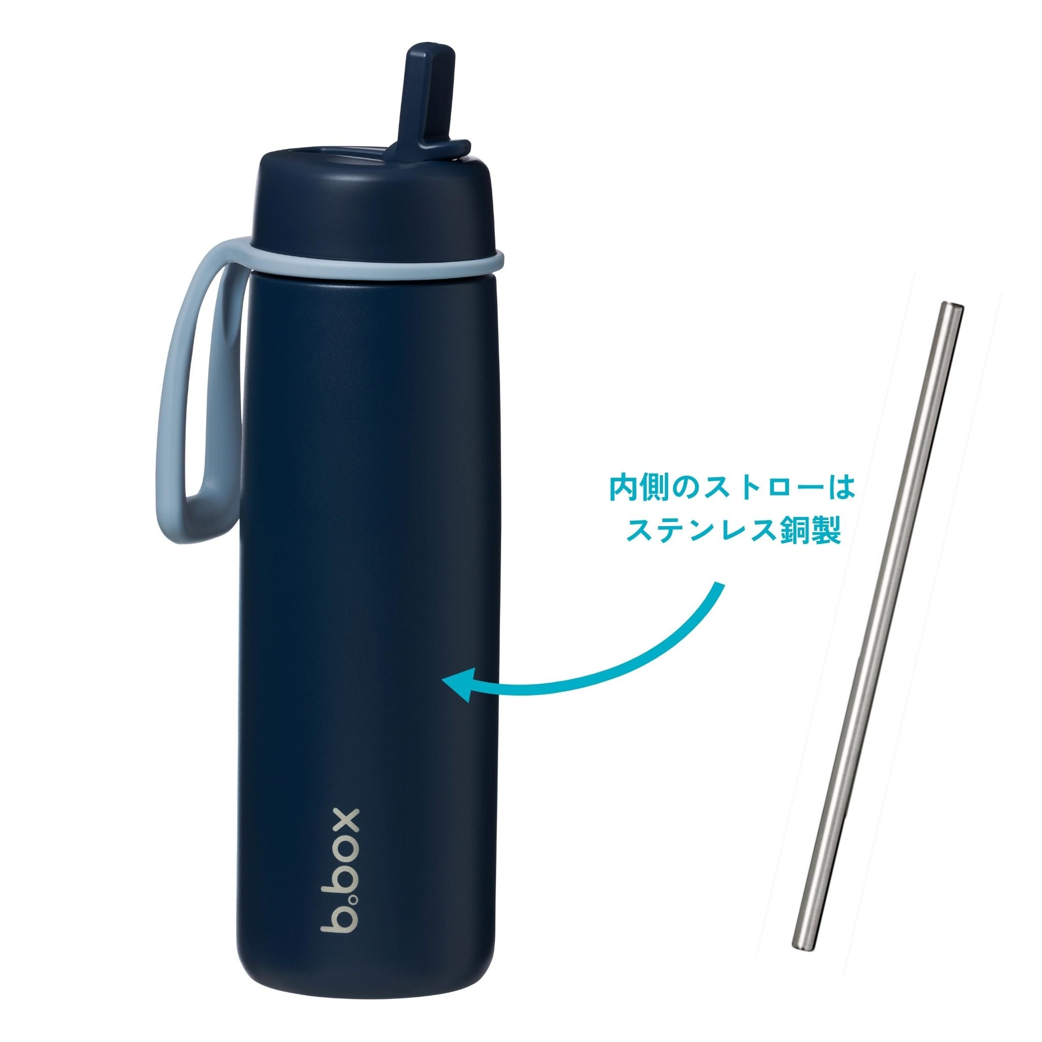 フリップトップボトル690ml(ステンレス製水筒)/ Insulated Flip Top Bottle 690ml - midnight