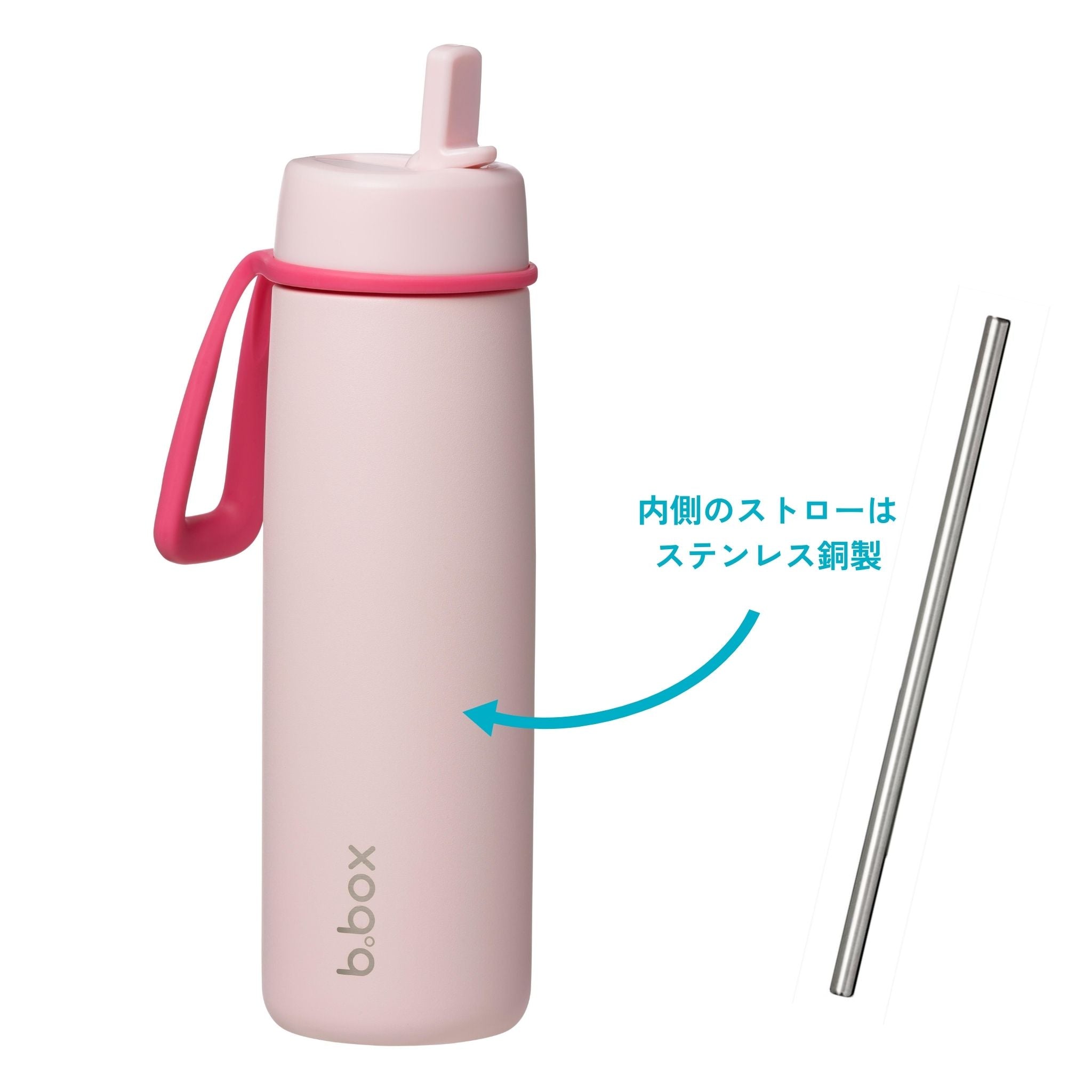 フリップトップボトル690ml(ステンレス製水筒)/ Insulated Flip Top Bottle 690ml - pink paradise