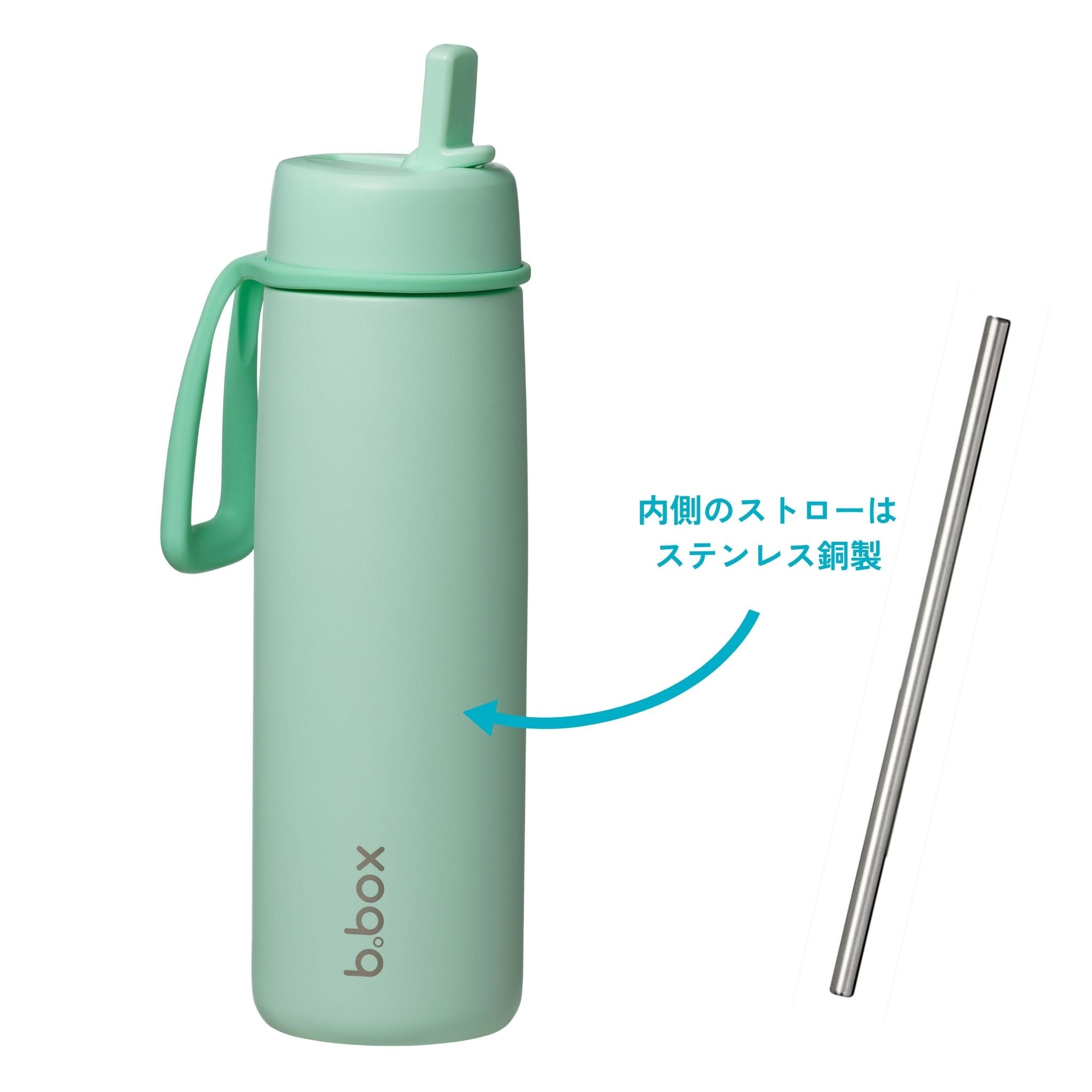 フリップトップボトル690ml(ステンレス製水筒)/ Insulated Flip Top Bottle 690ml - spearmint