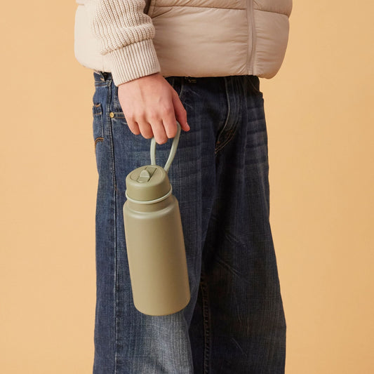 フリップトップボトル 1L(ステンレス製水筒)/Insulated Flip Top Bottle 1L - olive