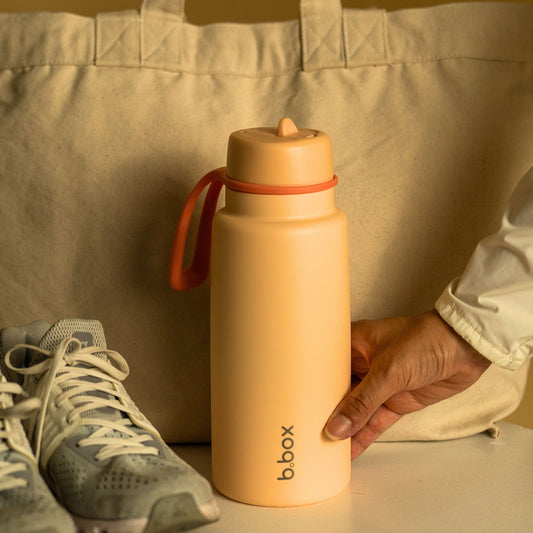 フリップトップボトル 1L(ステンレス製水筒)/Insulated Flip Top Bottle 1L - melon mist