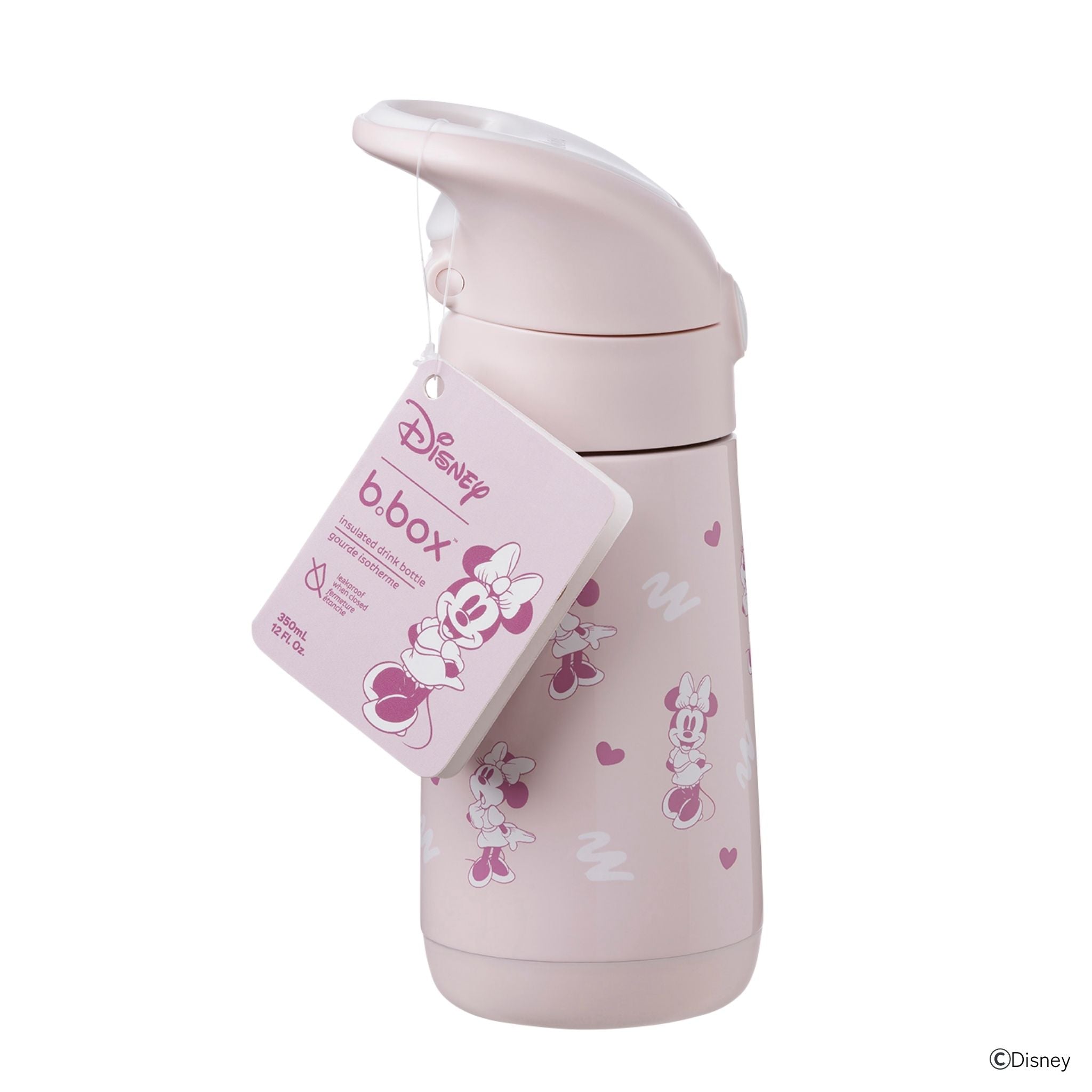 【発売開始前】ディズニー ステンレスドリンクボトル 350ml(ステンレス製水筒)/Disney Insulated drink bottle 350ml - Minnie Soft