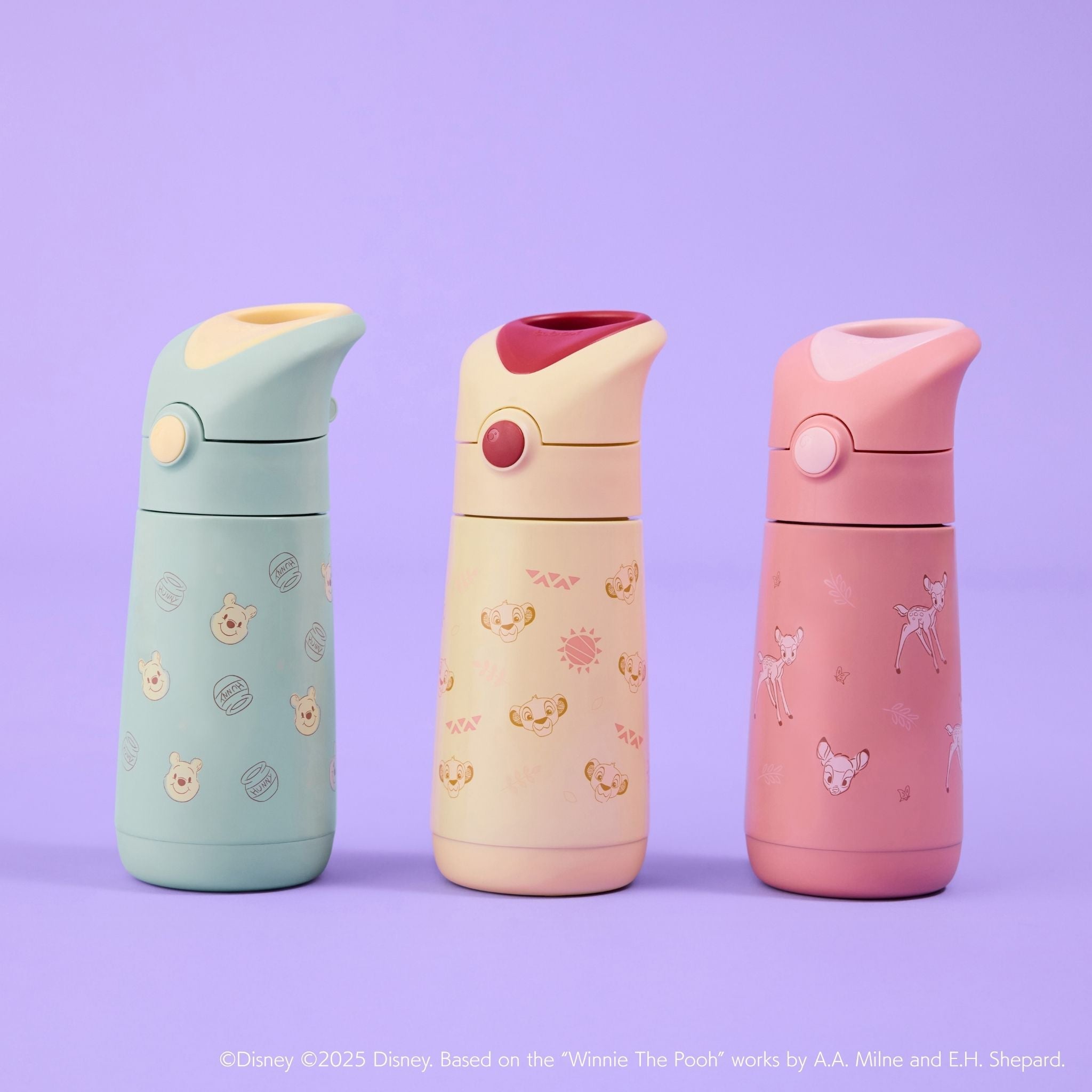 【New】ディズニー ステンレスドリンクボトル 350ml(ステンレス製水筒)/Disney Insulated drink bottle 350ml - Bambi