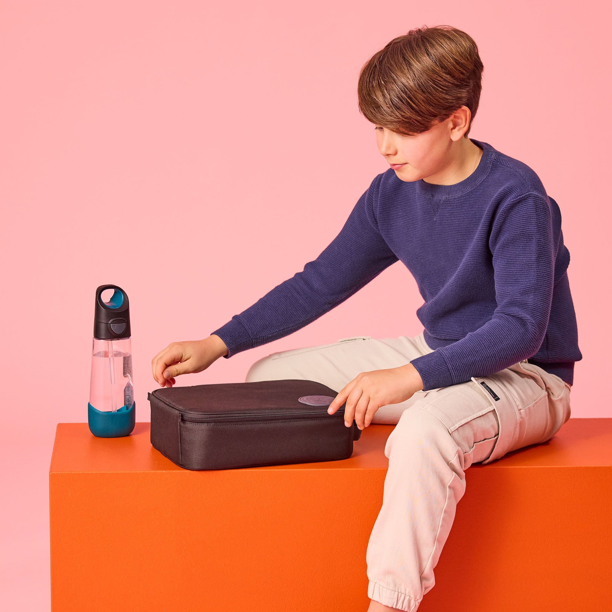 【New】断熱性ランチバッグ /insulated lunchbag - basic black