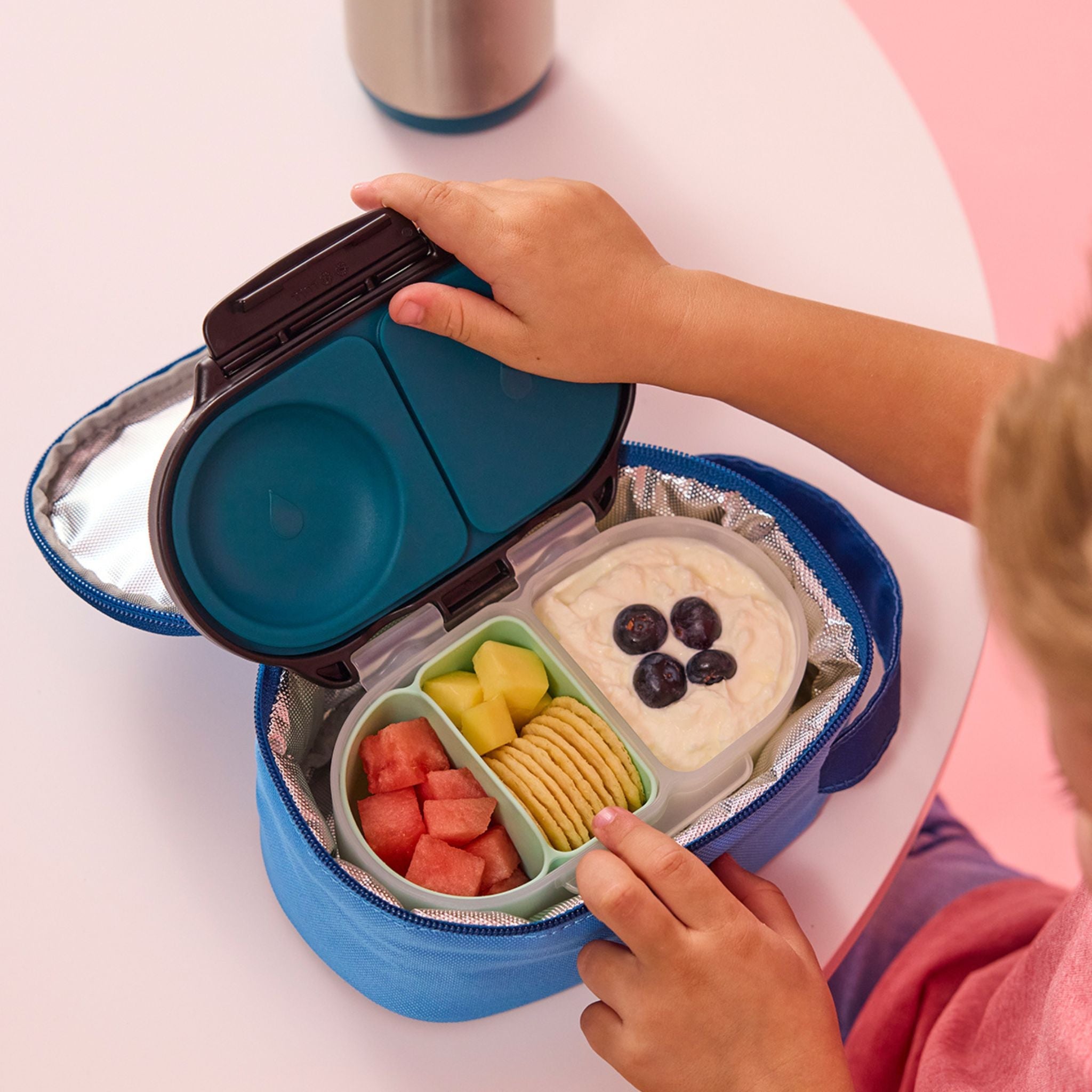 【New】断熱性スナックバッグ /insulated snackbag - deep sea