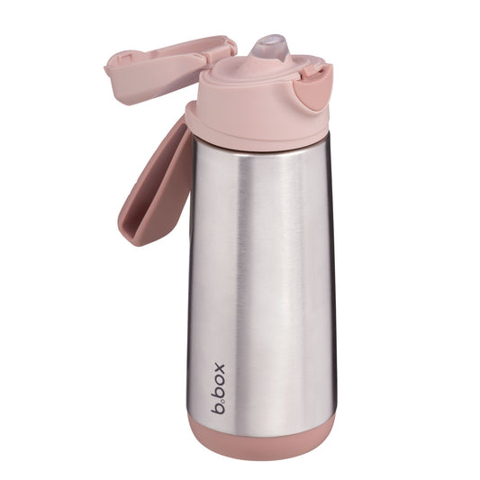 ステンレススポーツスパウトボトル 500ml(ステンレス製水筒)/Insulated sport spout bottle 500ml - blush crush
