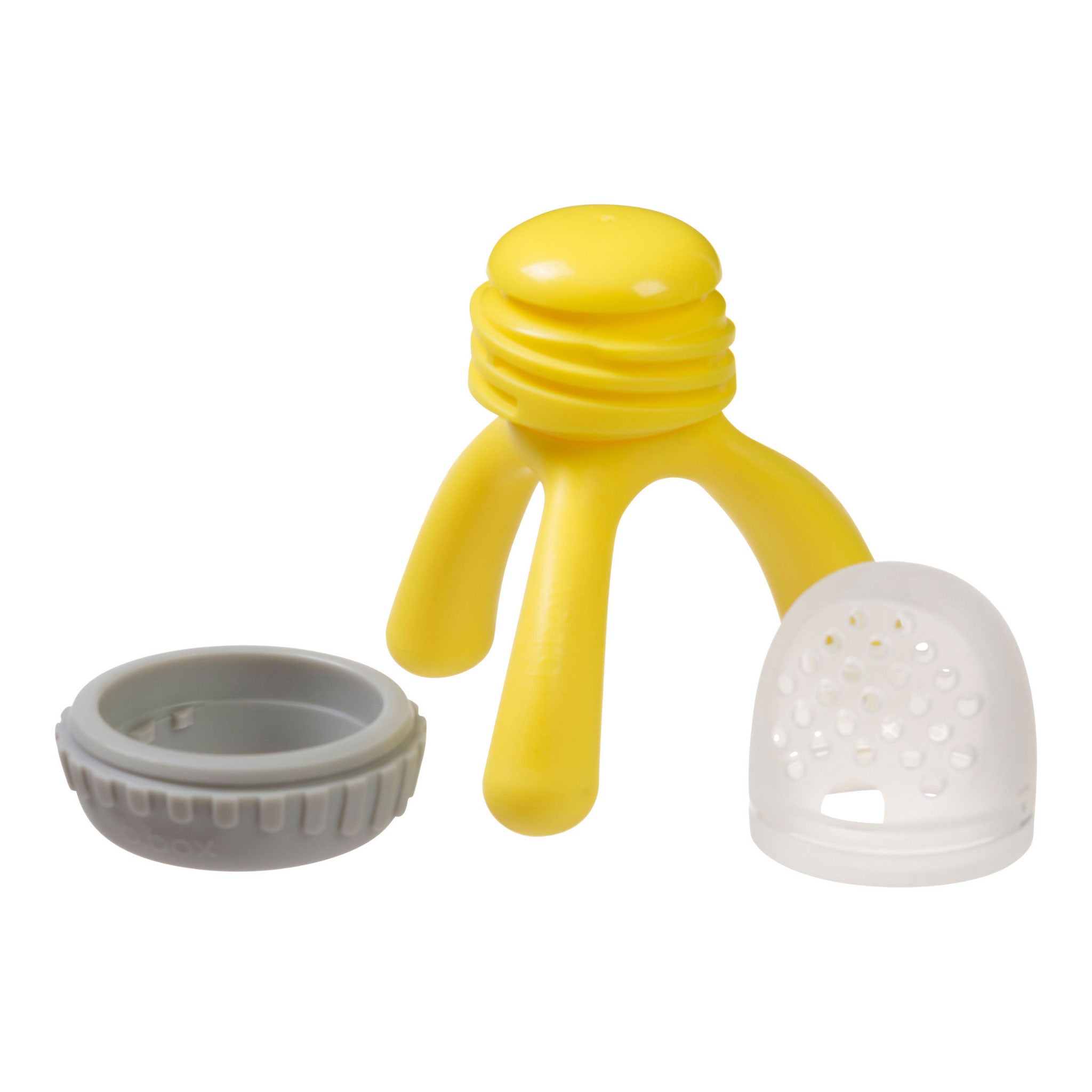 【SALE】シリコンフレッシュフードフィーダー(離乳食フィーダー)/Silicone Fresh Food Feeder - lemon sherbet