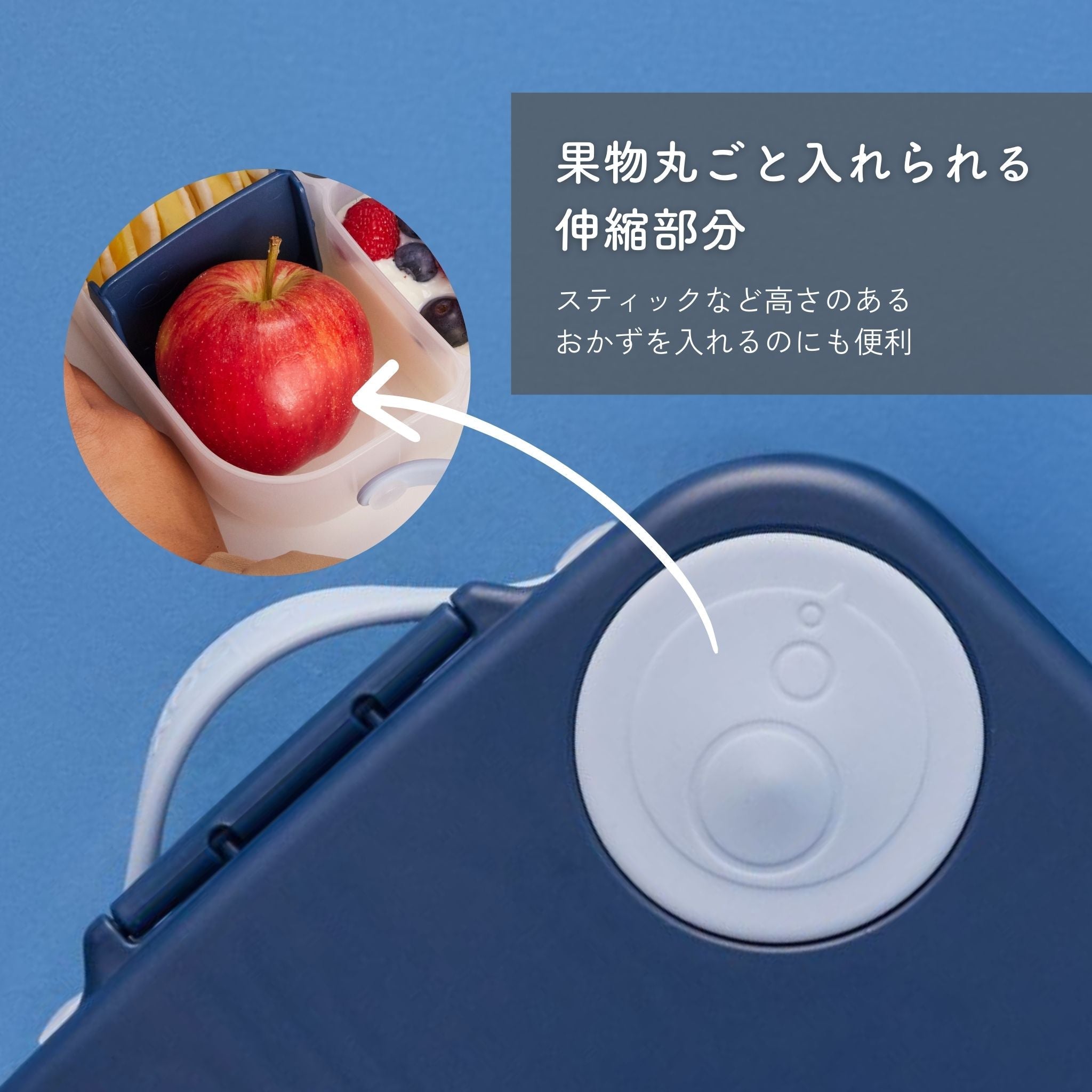 【New】ミニランチボックス(お弁当箱)/Mini Lunchbox - lilac pop