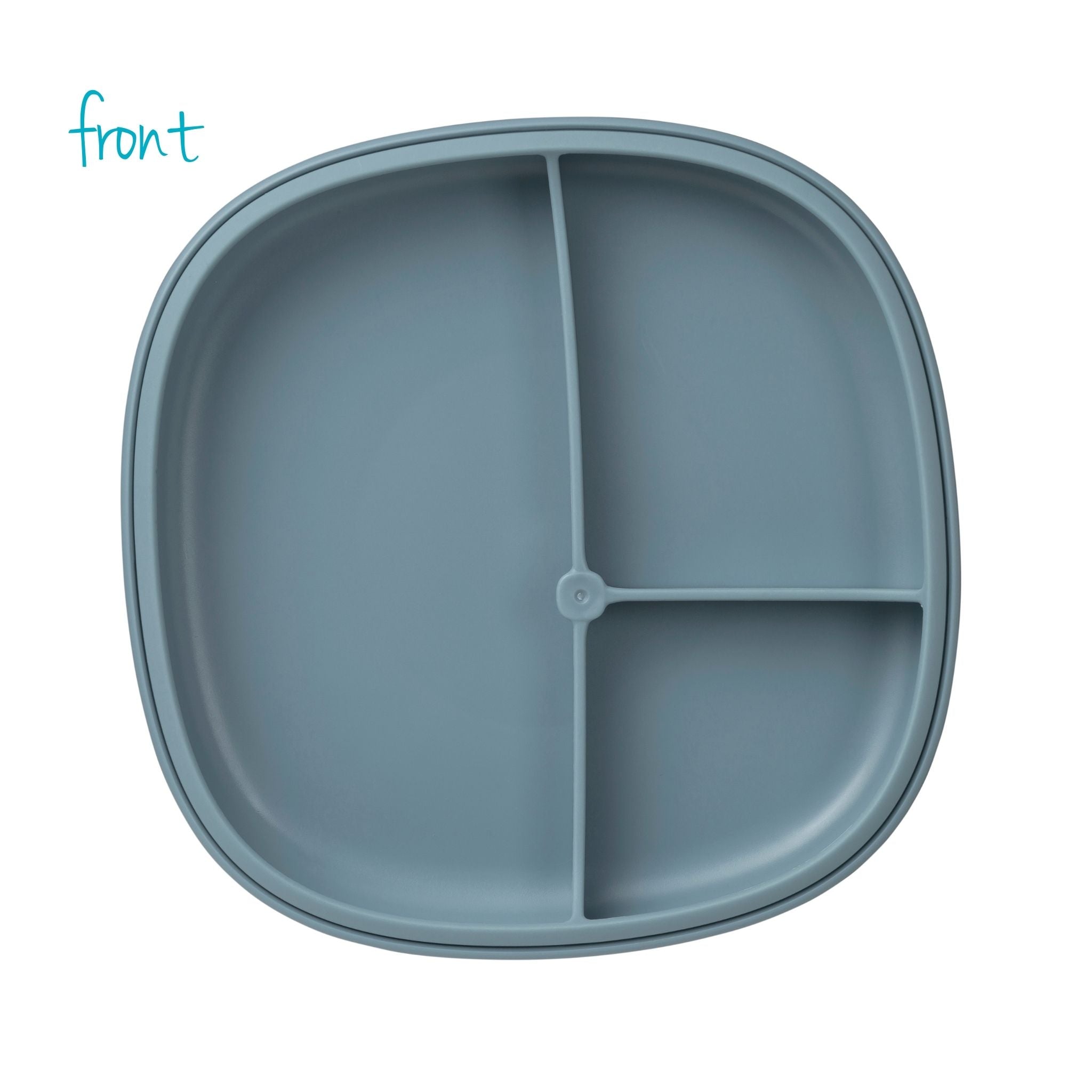 2 in 1サクションプレート(吸盤付き食器)/2 in 1 Suction Plate - ocean