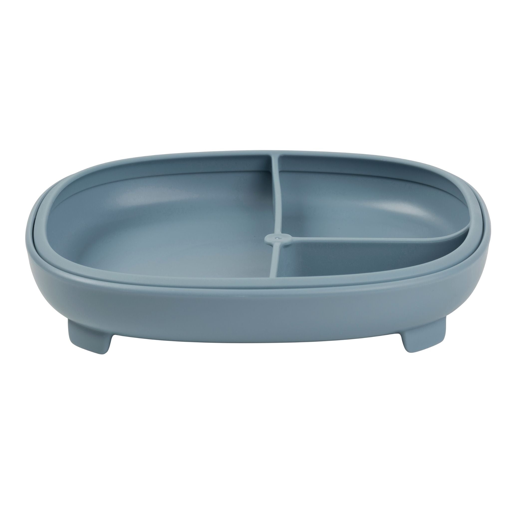 2 in 1サクションプレート(吸盤付き食器)/2 in 1 Suction Plate - ocean
