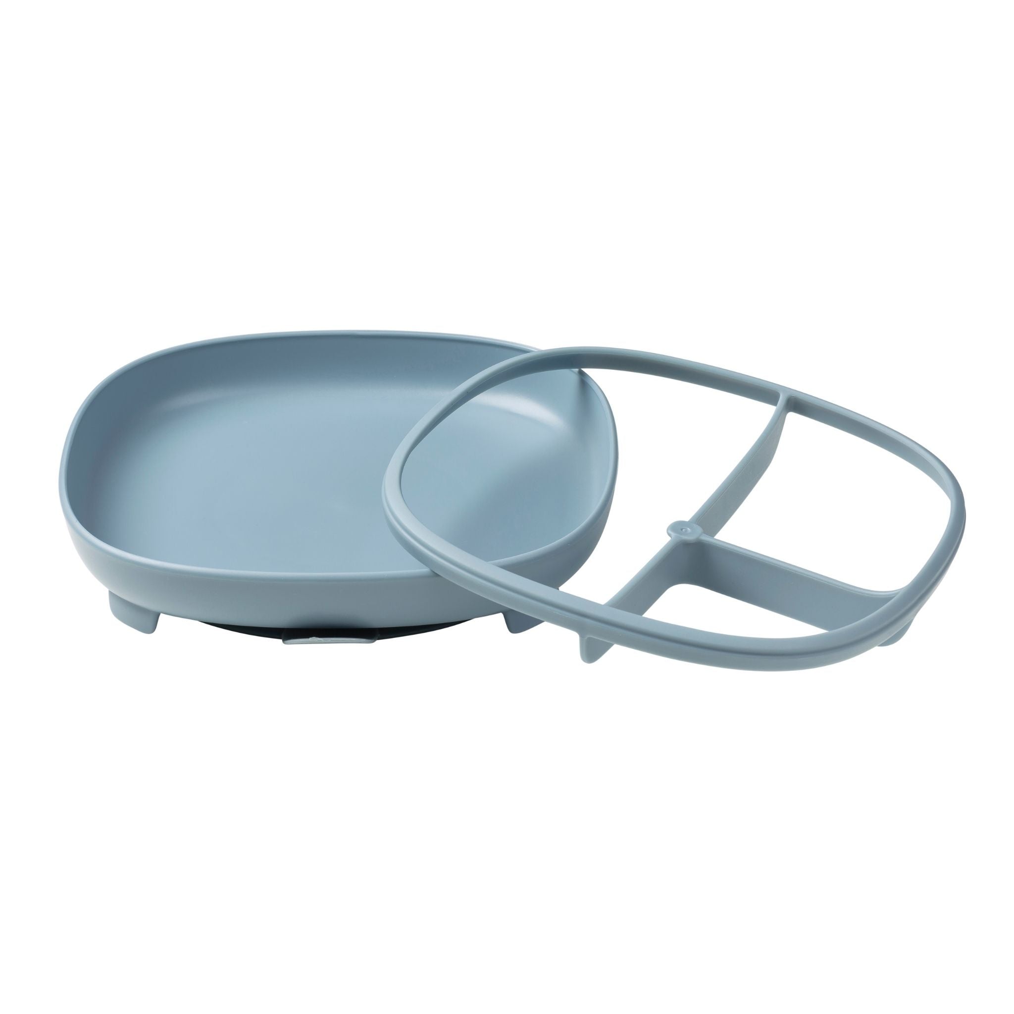 2 in 1サクションプレート(吸盤付き食器)/2 in 1 Suction Plate - ocean