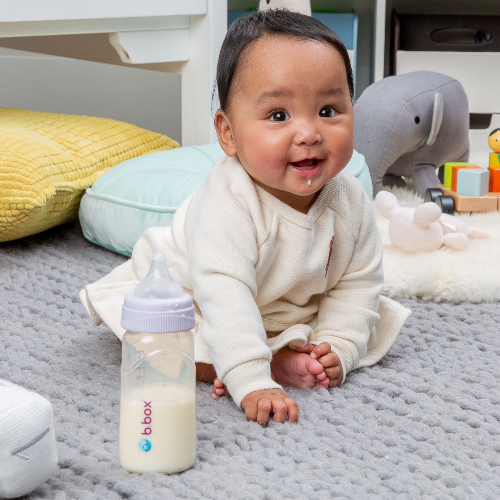 PPSU製哺乳瓶 240ml/PPSU Baby Bottle 240ml - Peony