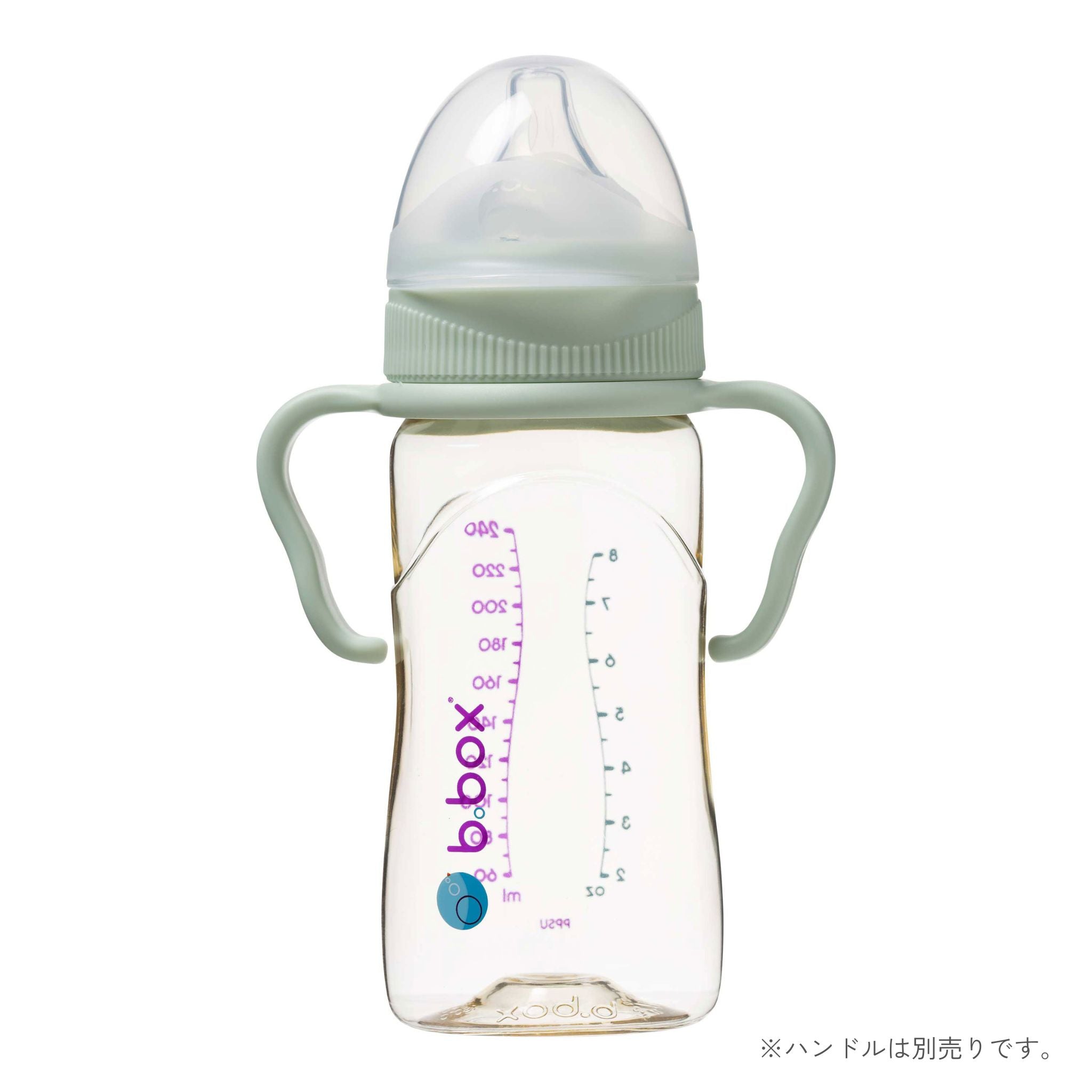PPSU製哺乳瓶 240ml/PPSU Baby Bottle 240ml - Sage
