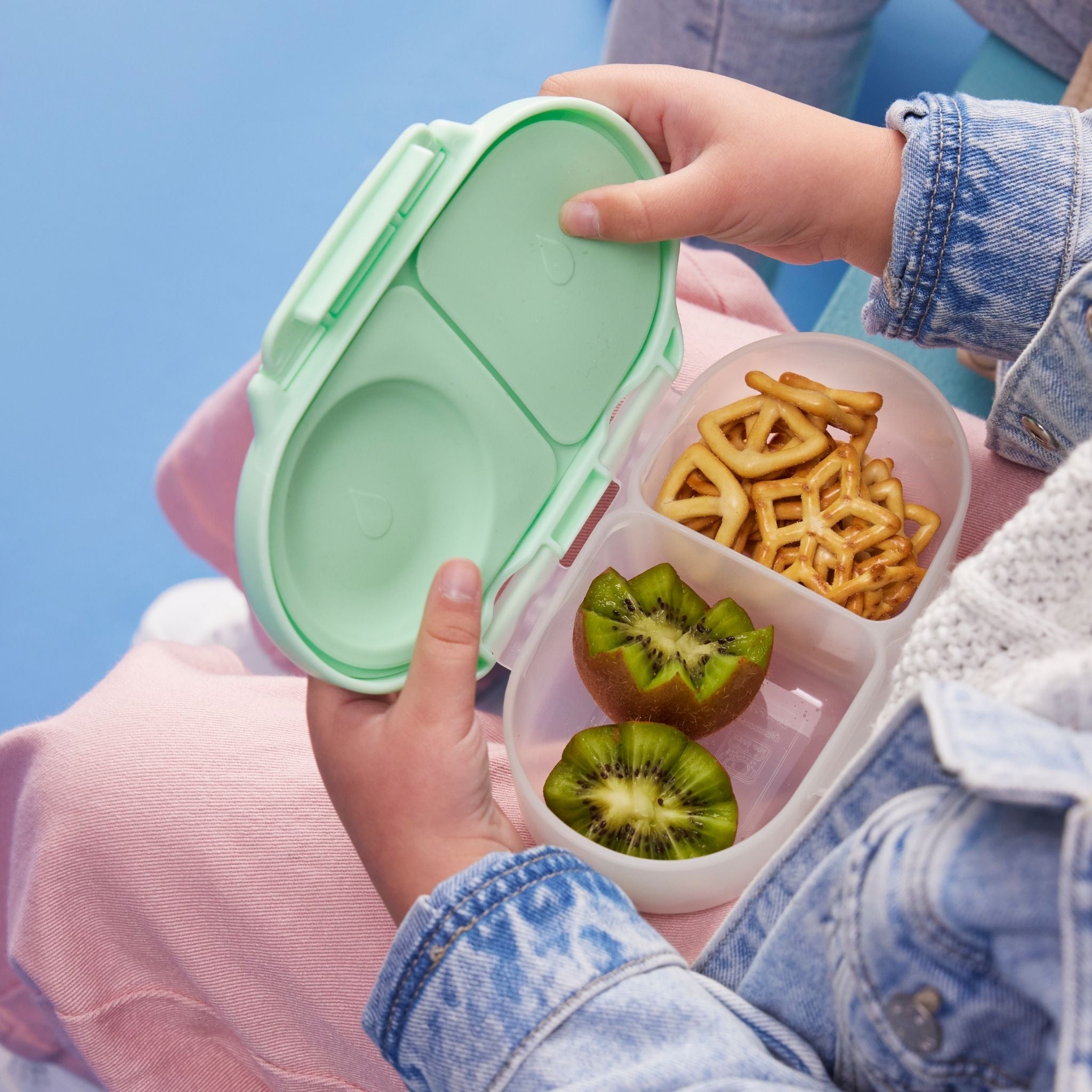 【New】スナックボックス(お弁当箱)/Snackbox - spearmint