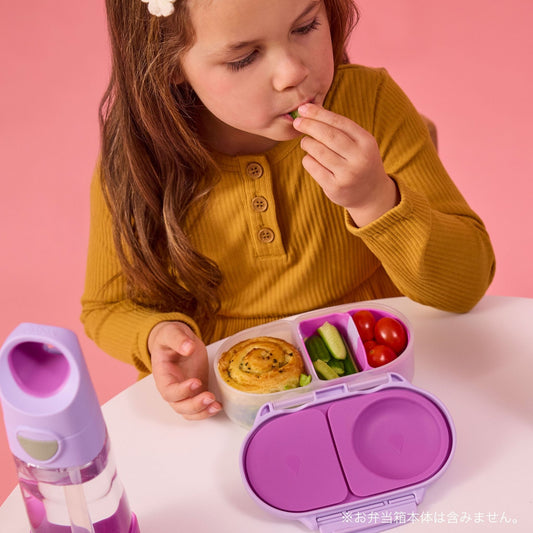 【New】スナックボックス用シリコンバディー /silicone bento buddy - snack - berry