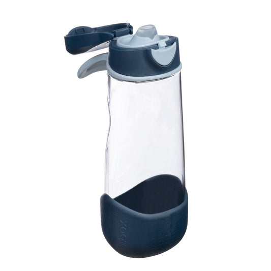スポーツスパウトボトル 600ml(プラスチック製水筒)/Sports spout bottle 600ml - midnight