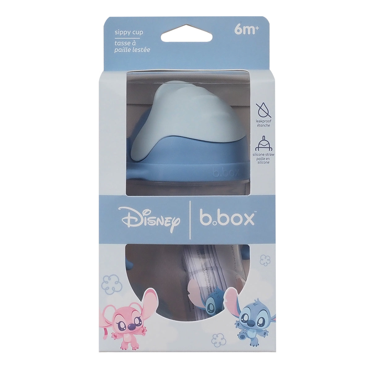 【New】ディズニーシッピーカップ(ストローマグ)/Disney Sippy cup - Stitch