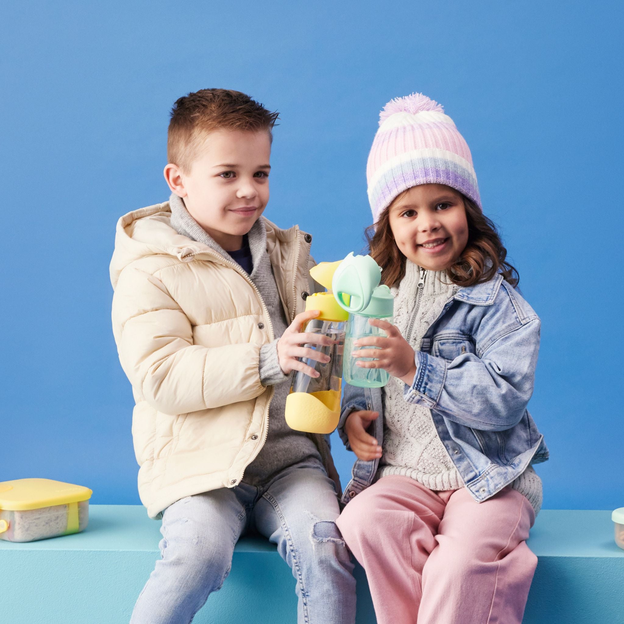 トライタンドリンクボトル 600ml(プラスチック製水筒)/Tritan drink bottle 600ml - lemon twist