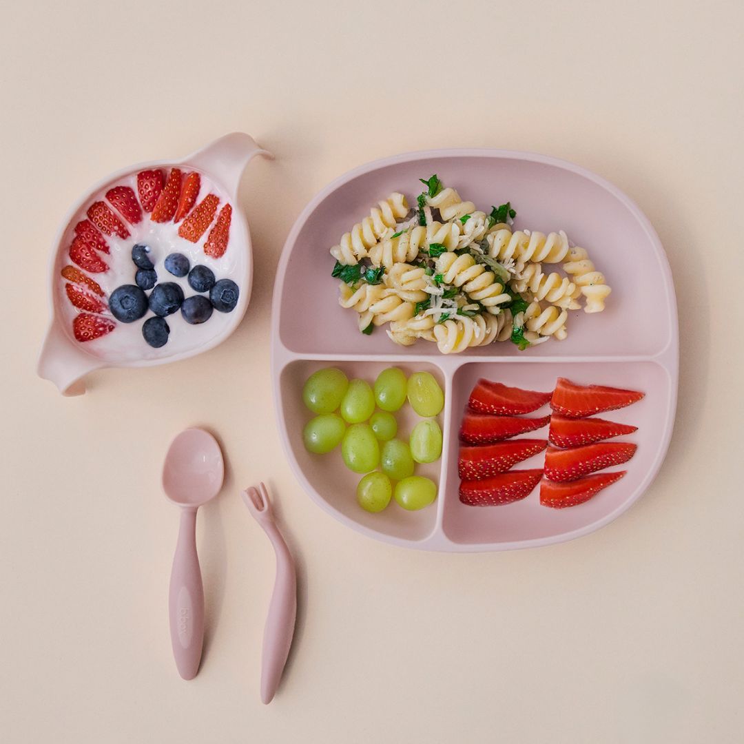 ビーボックスのお食事アイテムblushカラーセットイメージ