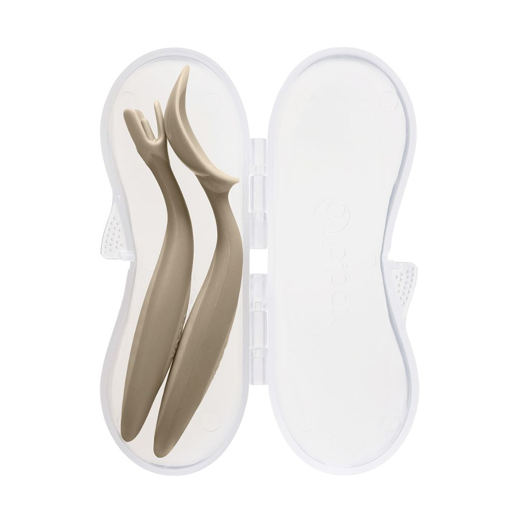 ビーボックス カトラリーセット 新色 latte ケース付き