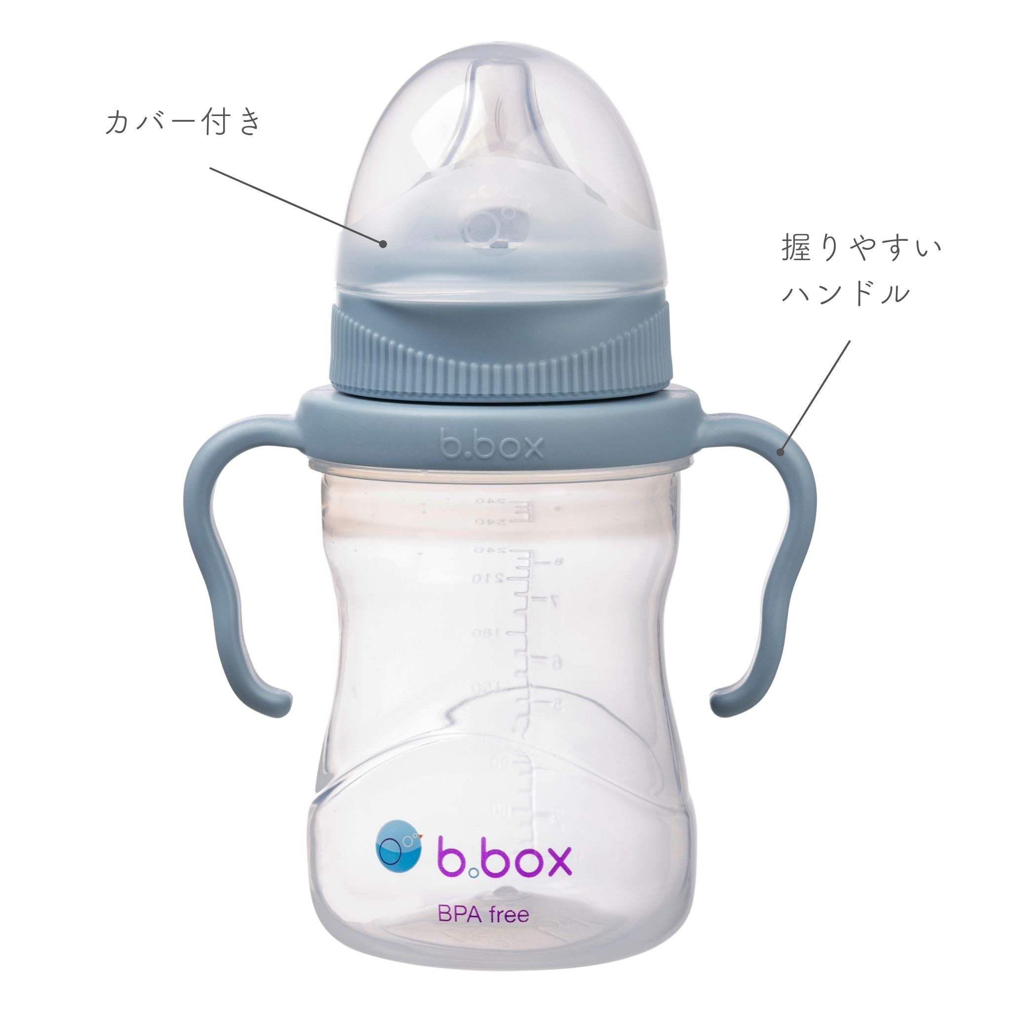 ステップ1のティートの飲み口の特徴