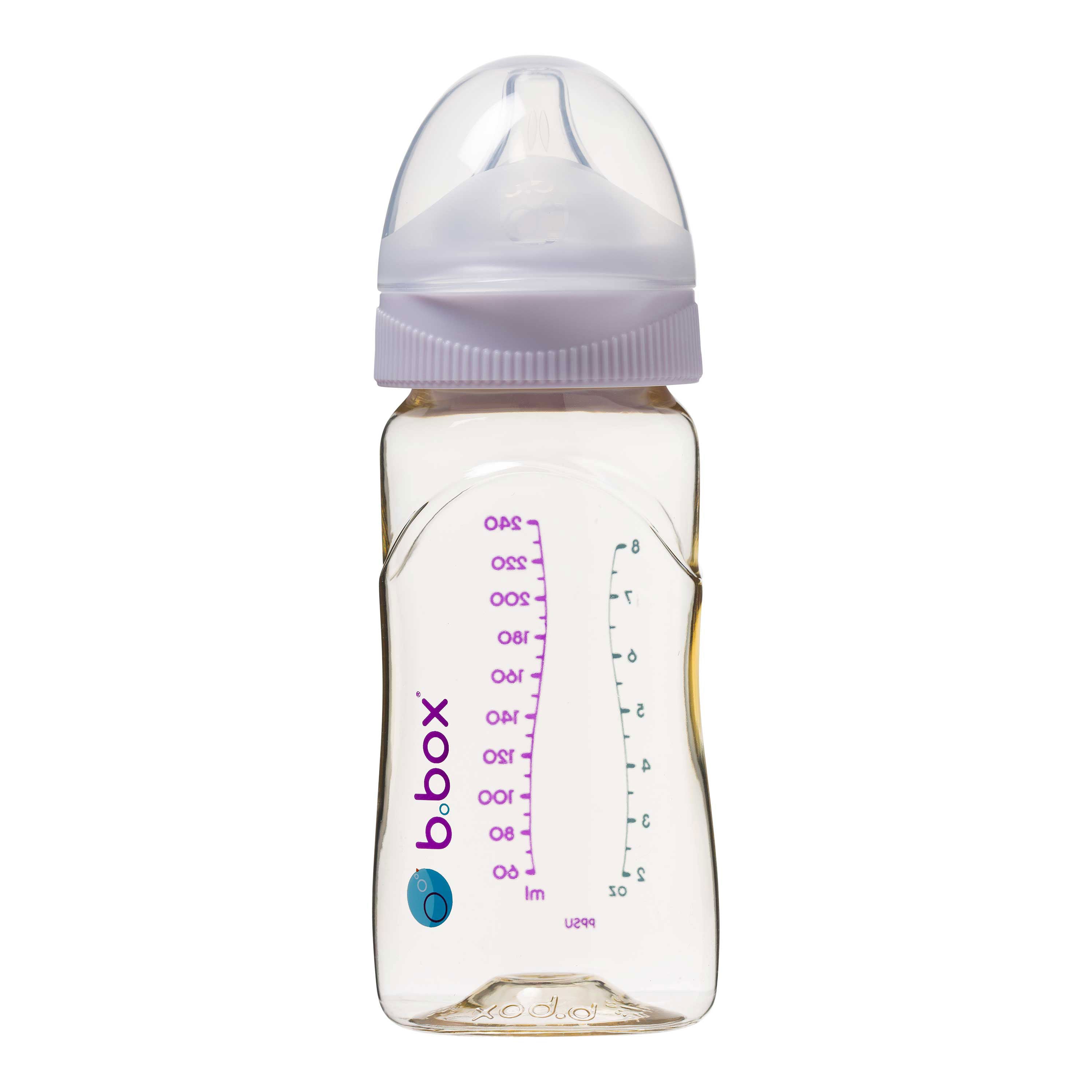 *b.box* 哺乳瓶 PPSU Baby Bottle ベビー ボトル 240ml - Peony