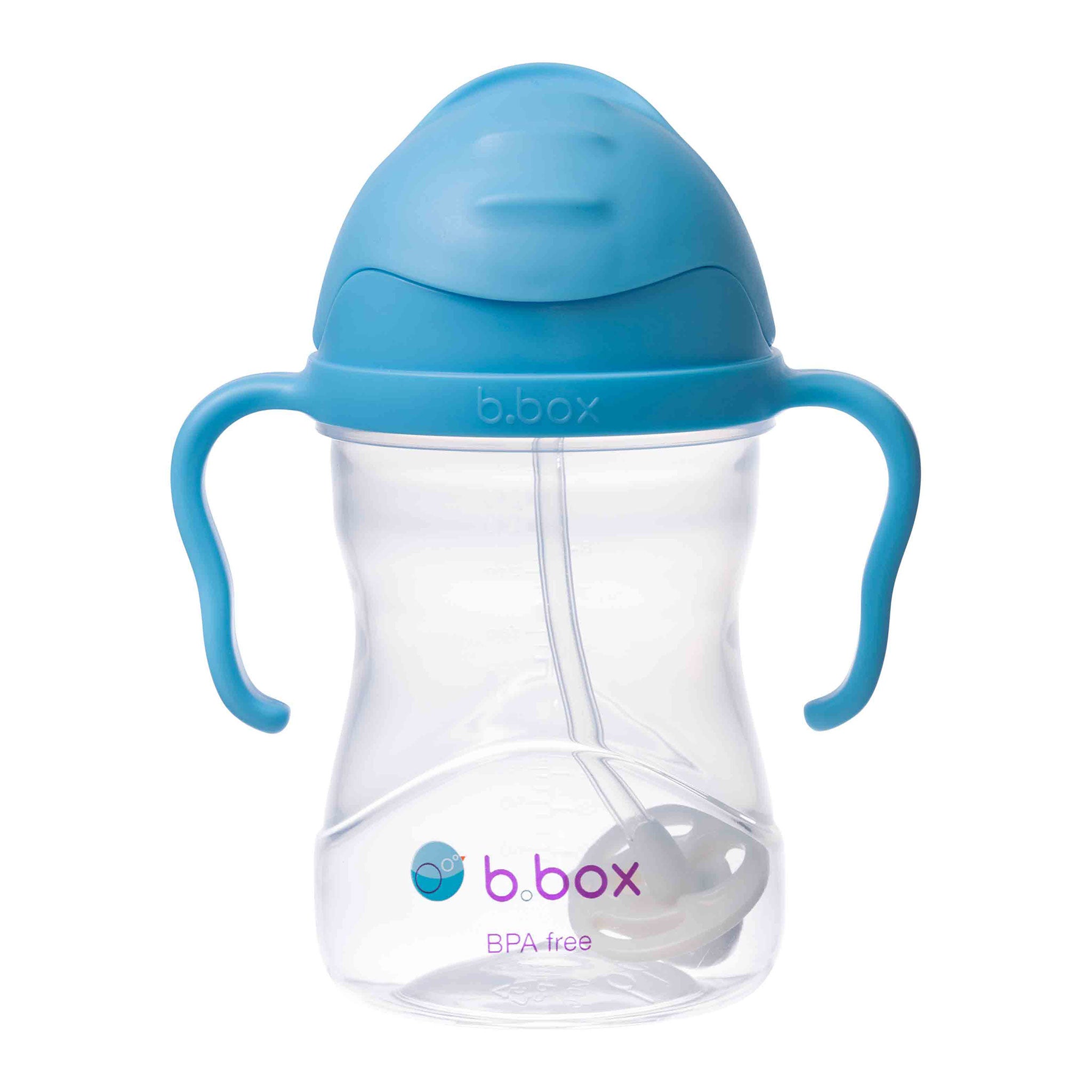 b.box* Sippy cup ストローマグ シッピーカップ - blueberry
